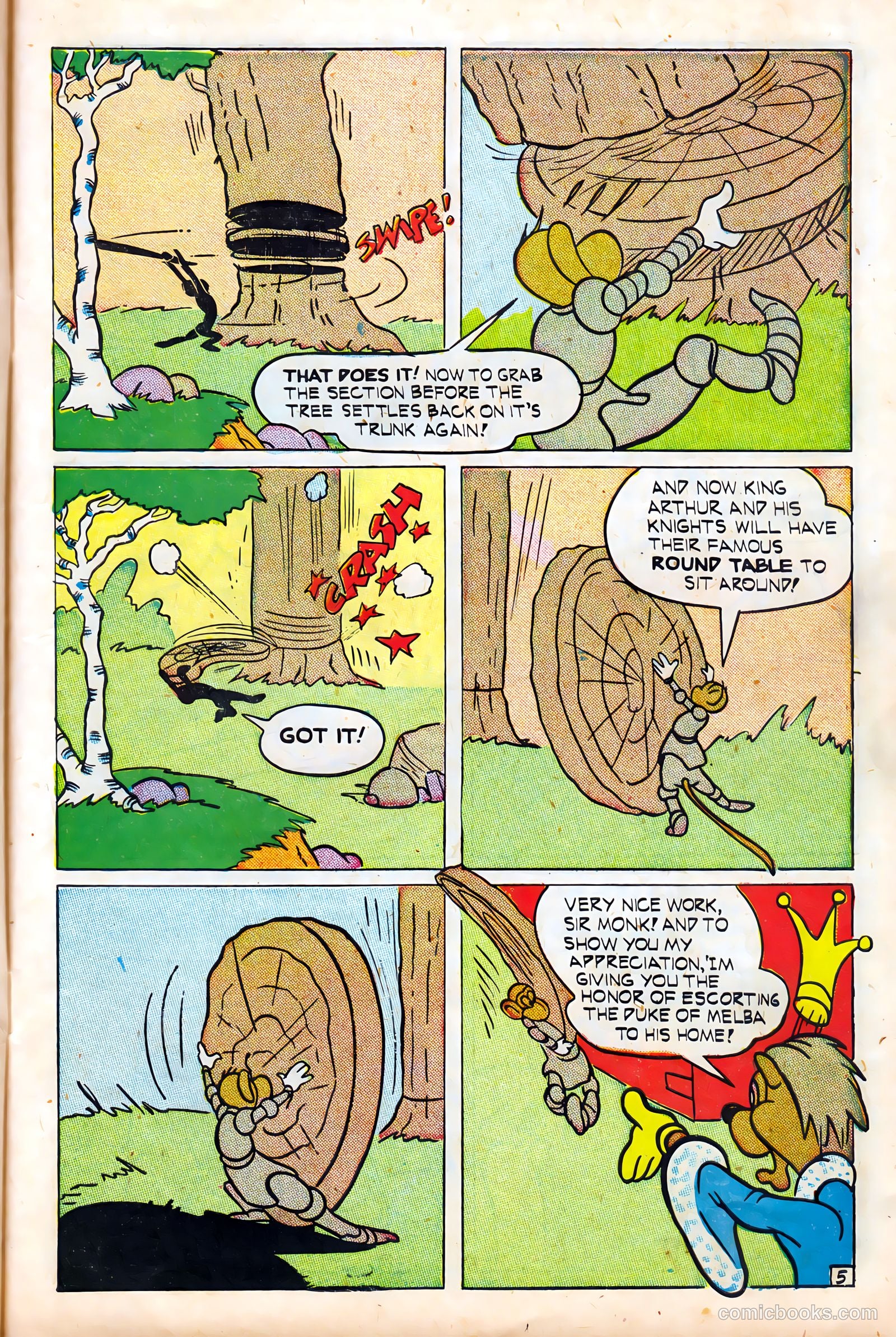Monkeyshines Comics #9 (1946) — page 7 of 52