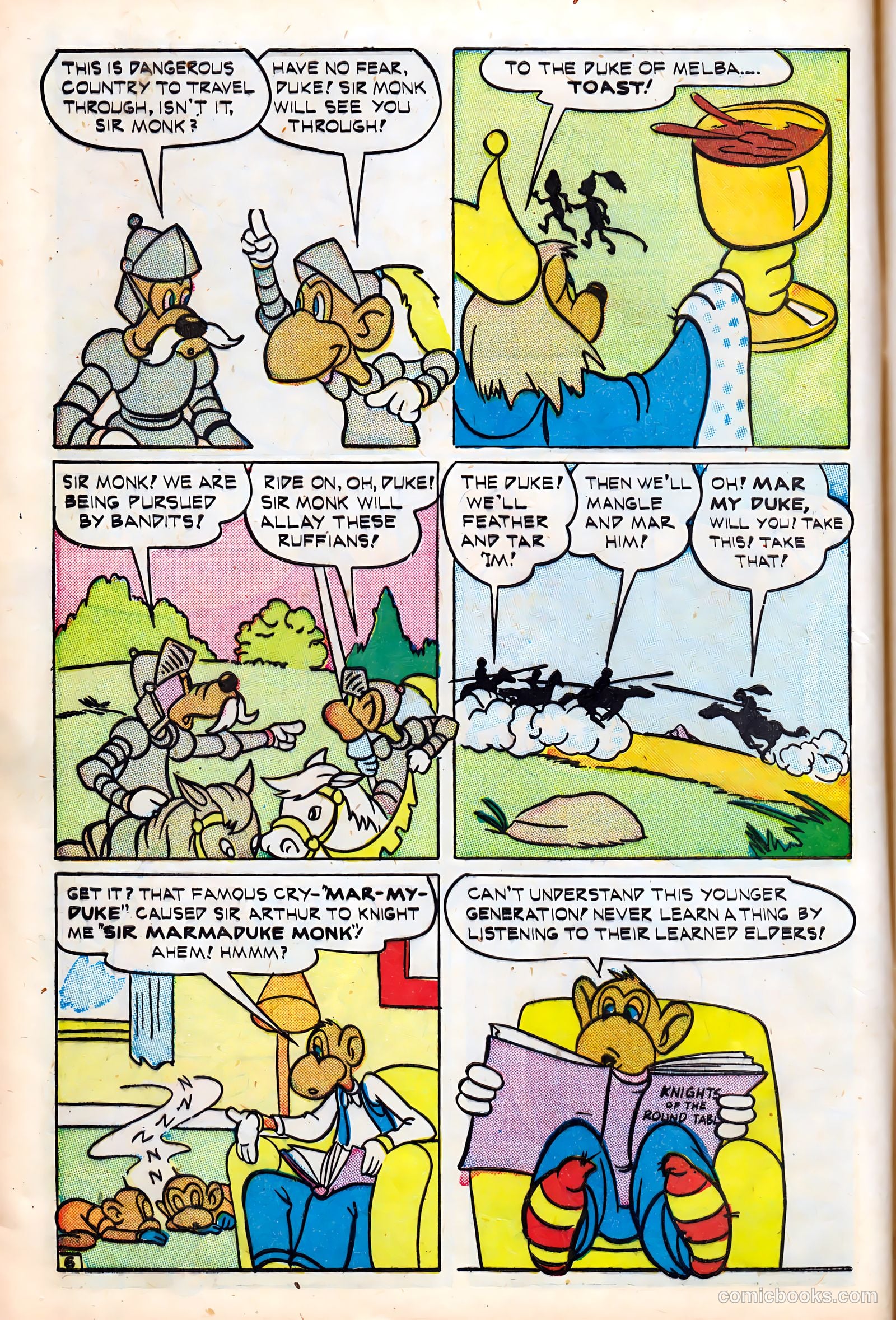Monkeyshines Comics #9 (1946) — page 8 of 52
