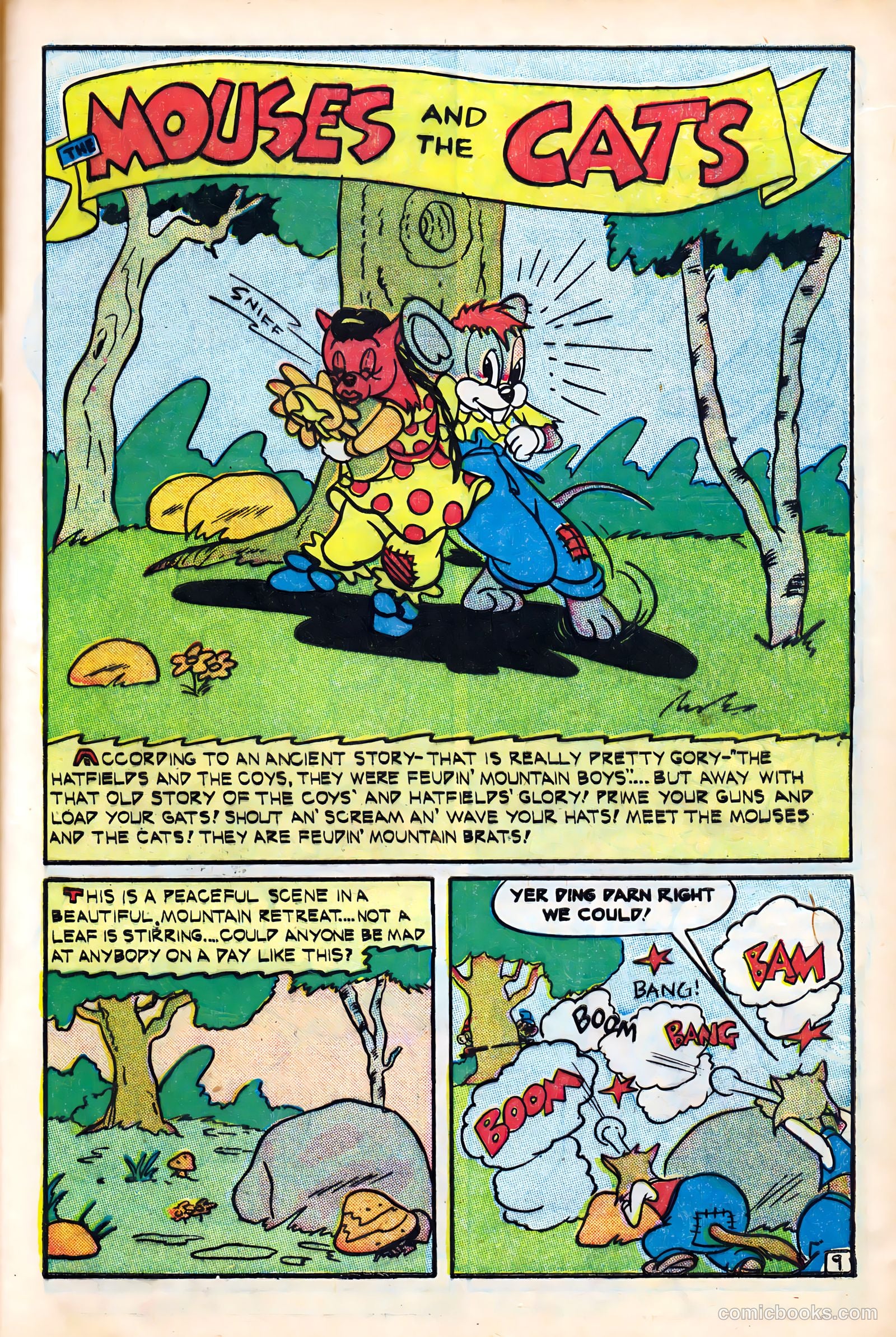 Monkeyshines Comics #9 (1946) — page 11 of 52
