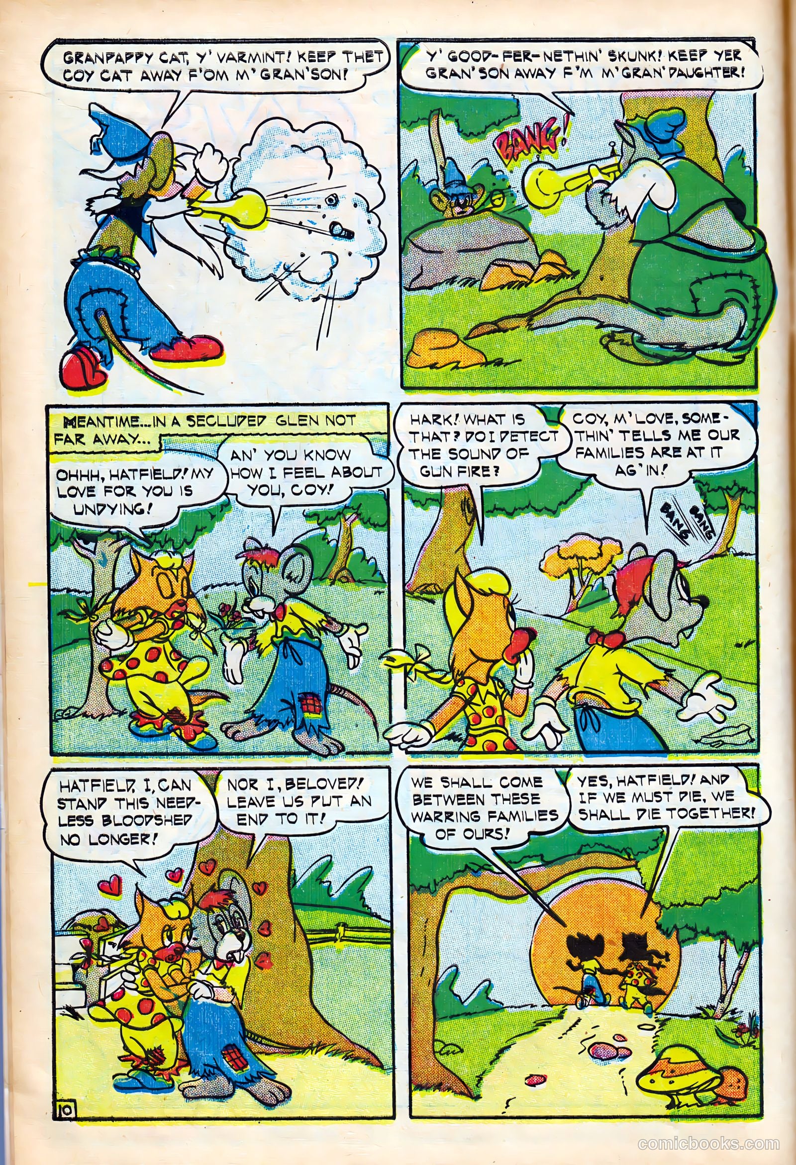 Monkeyshines Comics #9 (1946) — page 12 of 52