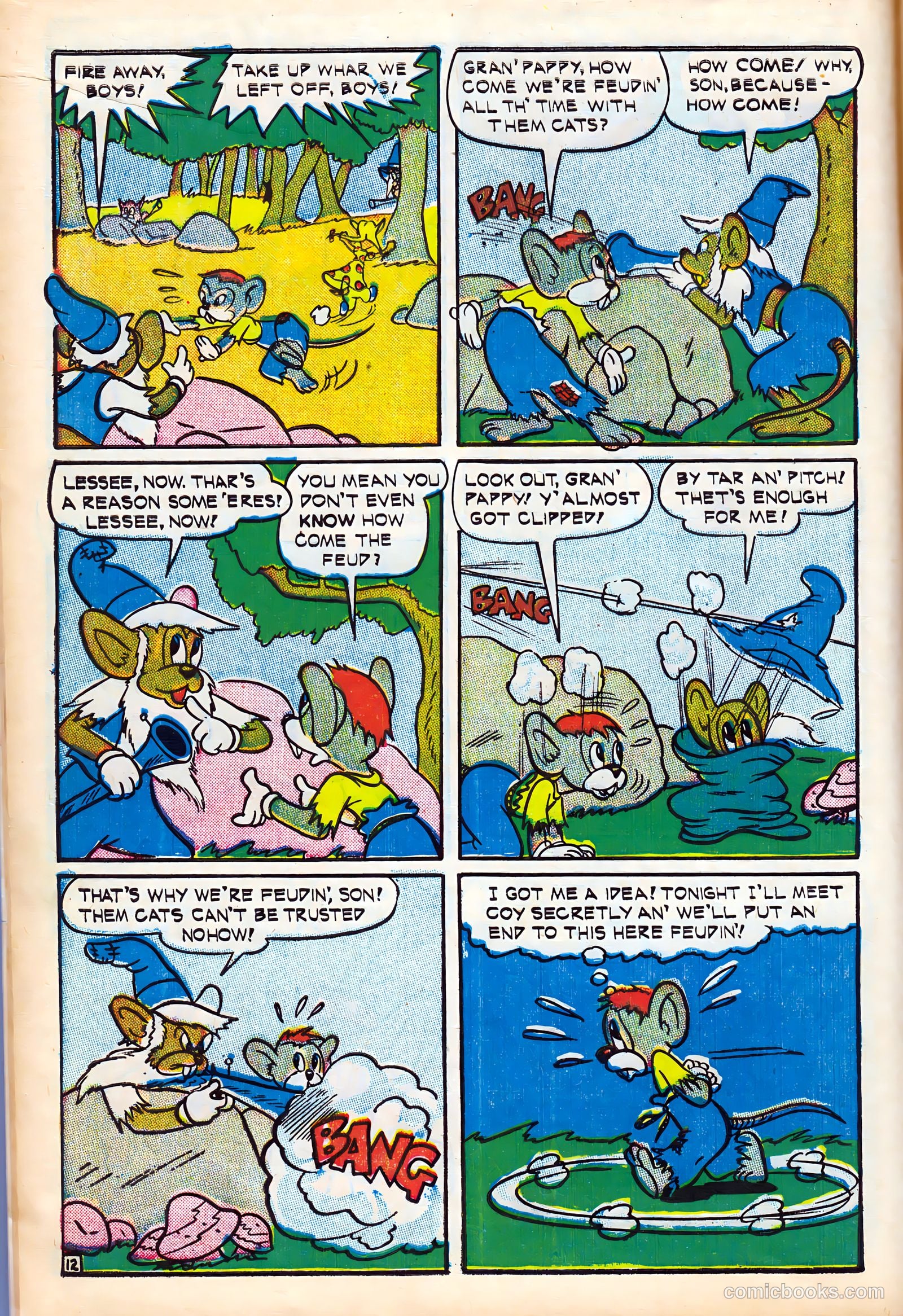 Monkeyshines Comics #9 (1946) — page 14 of 52