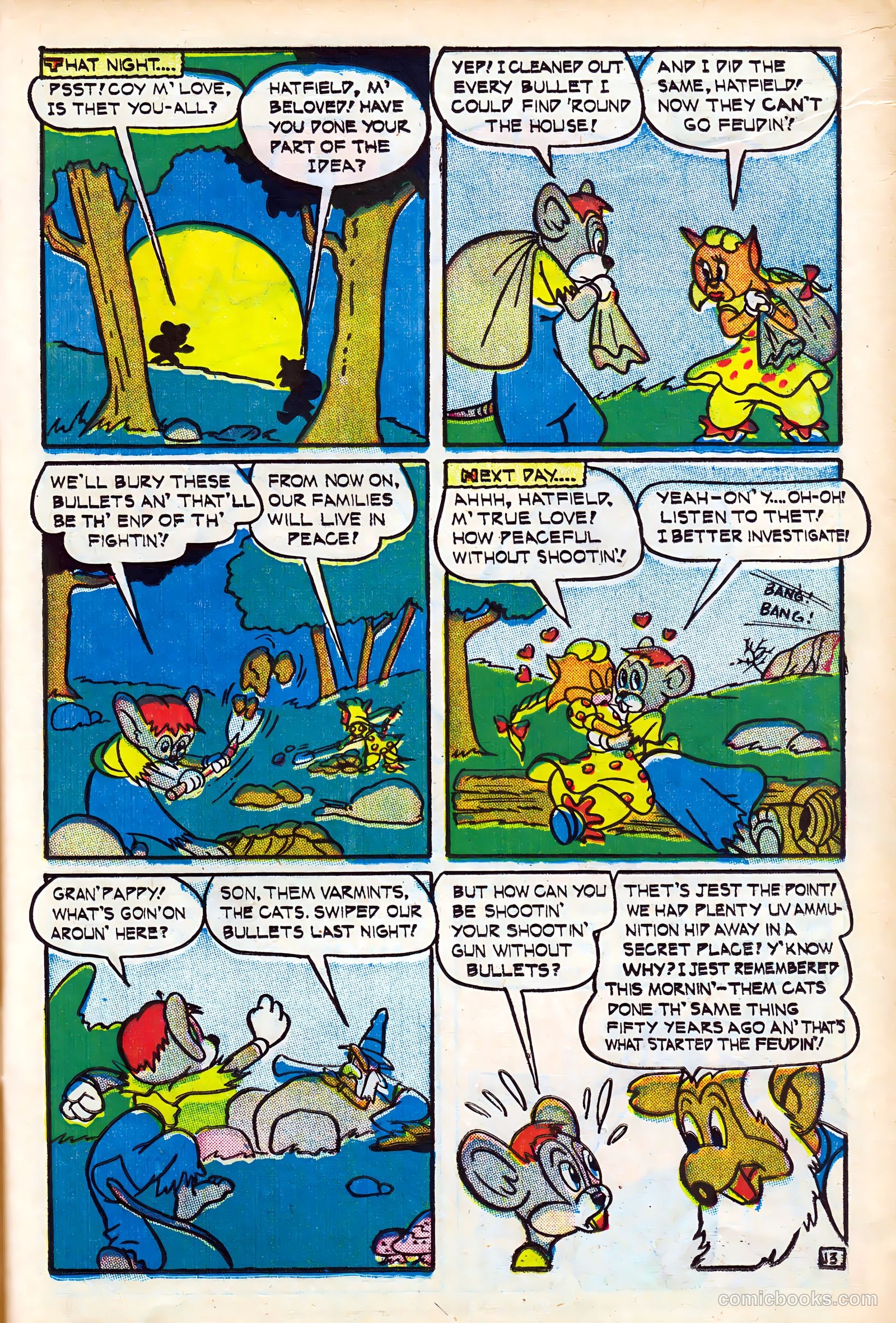 Monkeyshines Comics #9 (1946) — page 15 of 52