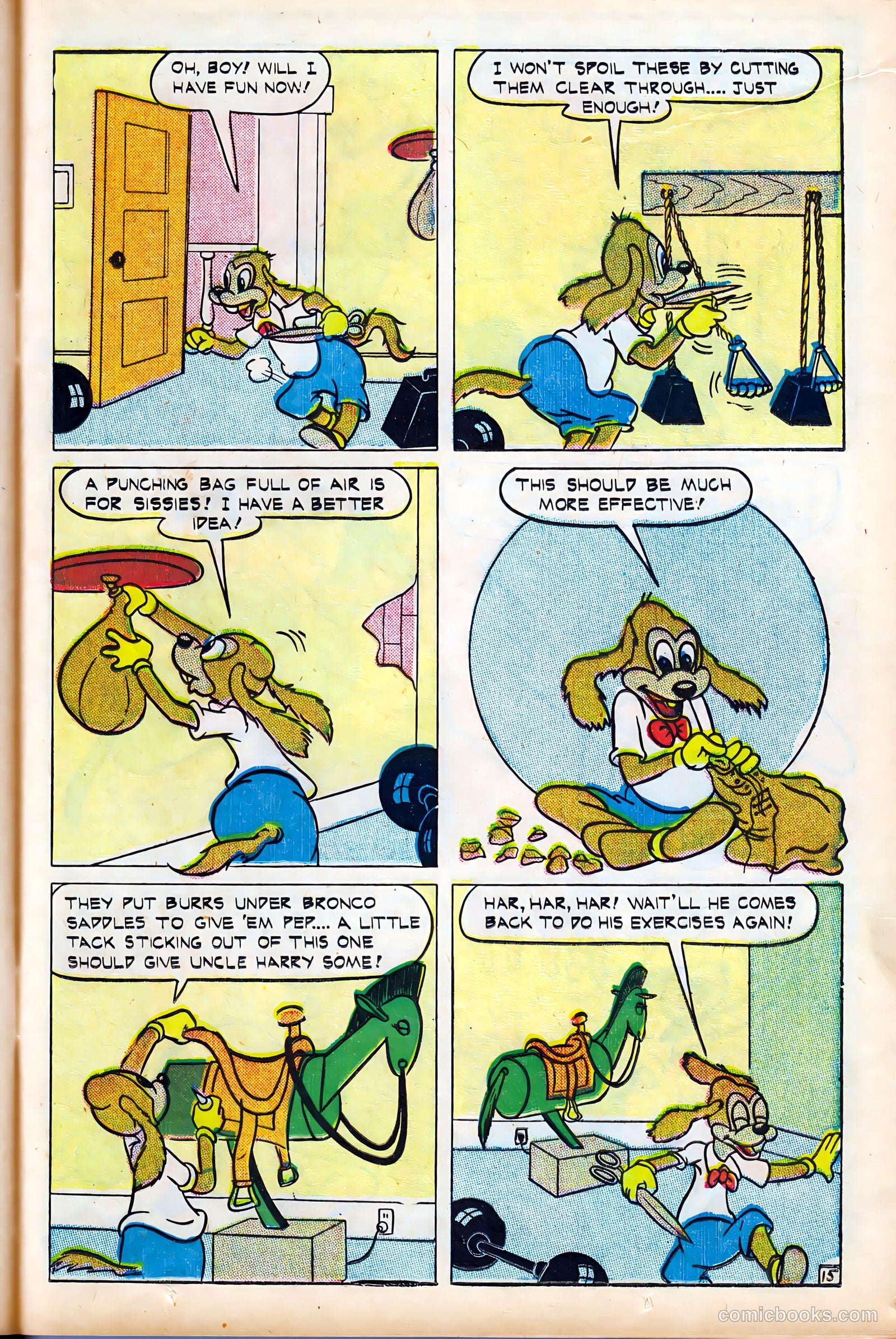 Monkeyshines Comics #9 (1946) — page 17 of 52