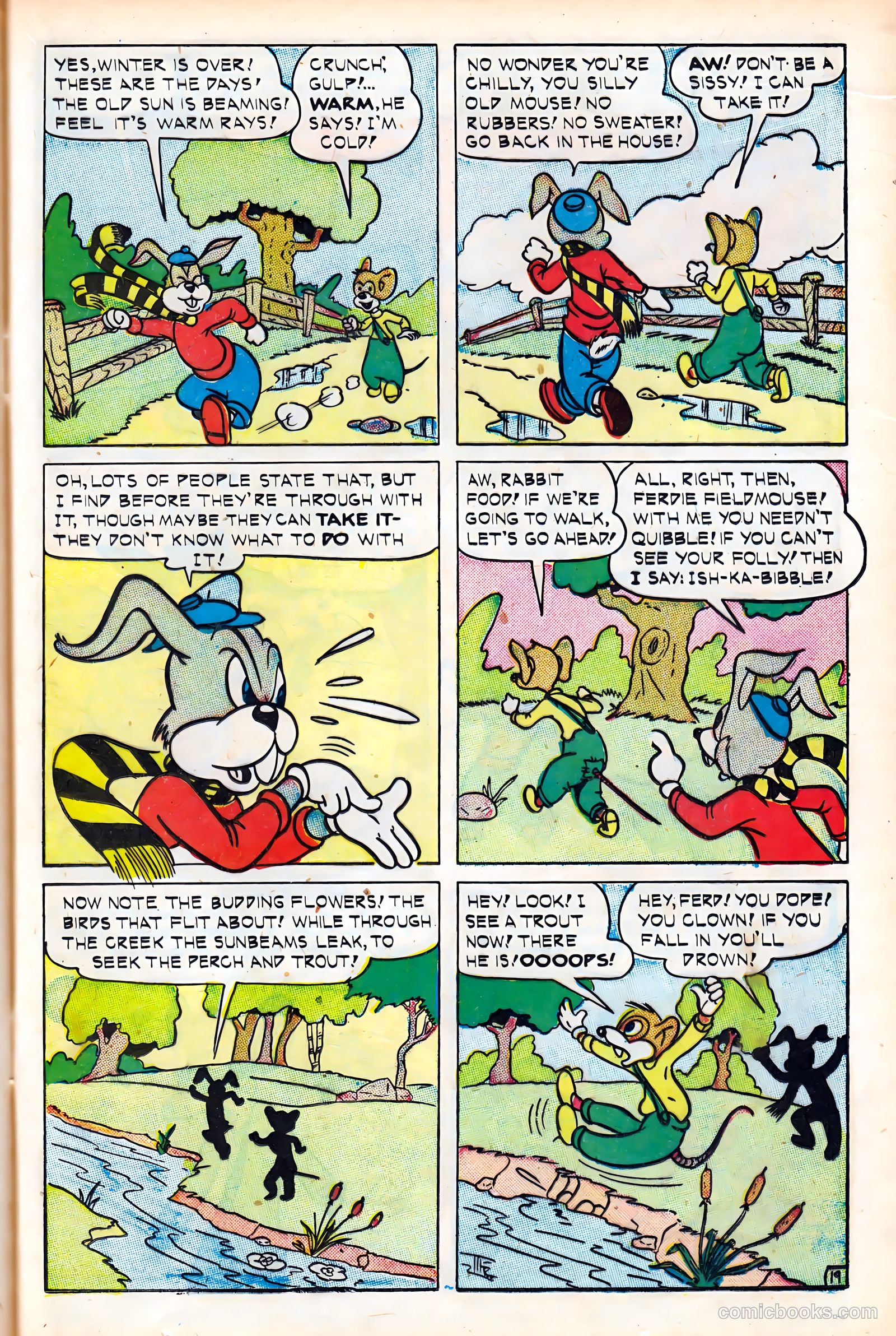 Monkeyshines Comics #9 (1946) — page 21 of 52
