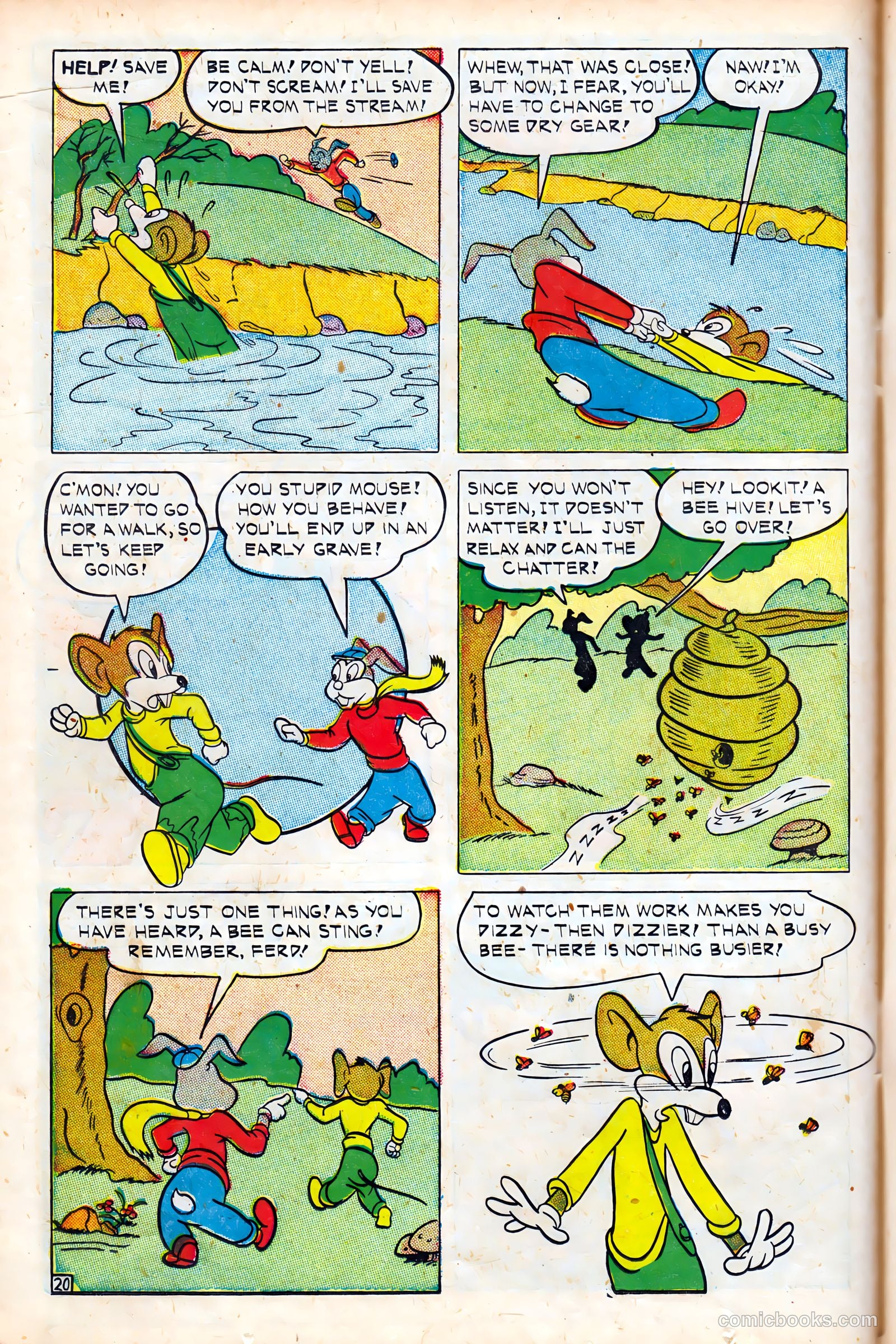 Monkeyshines Comics #9 (1946) — page 22 of 52