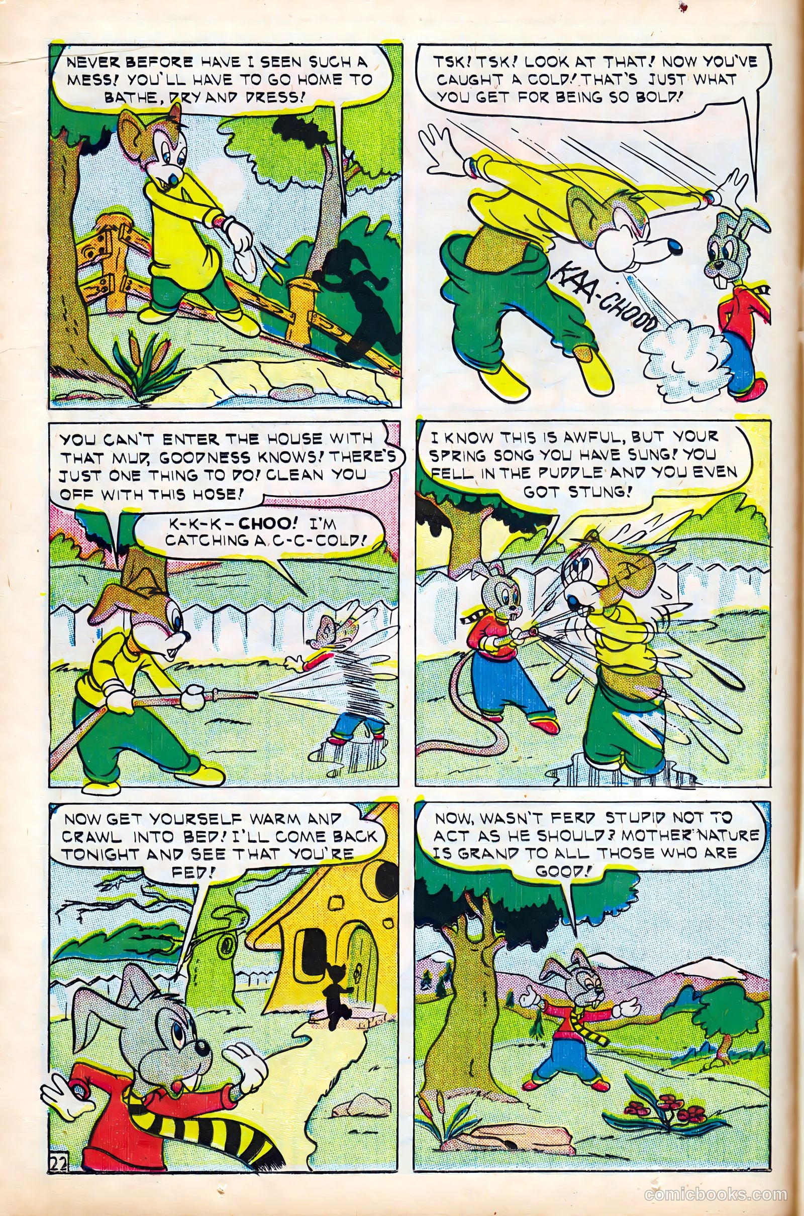 Monkeyshines Comics #9 (1946) — page 24 of 52