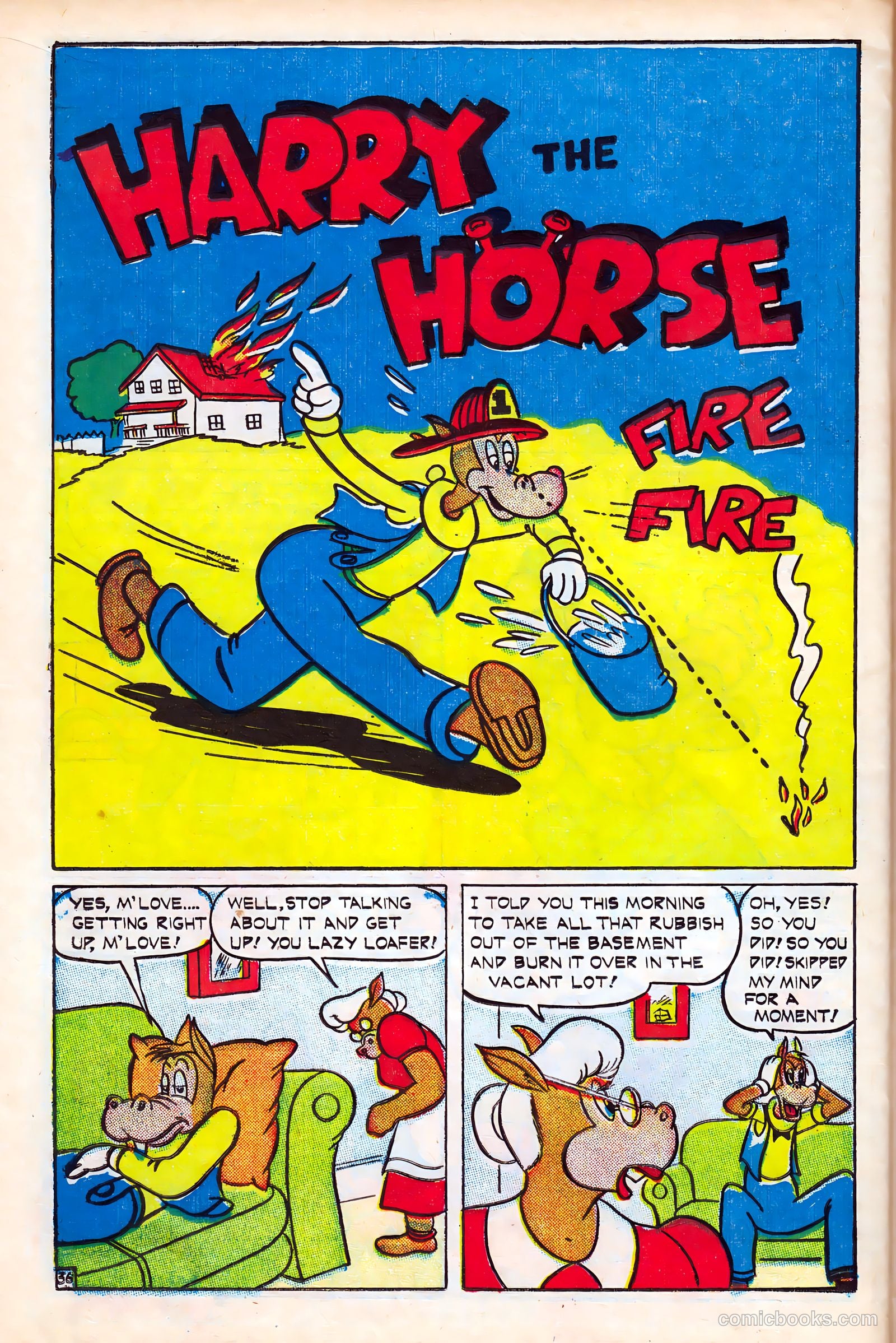 Monkeyshines Comics #9 (1946) — page 38 of 52