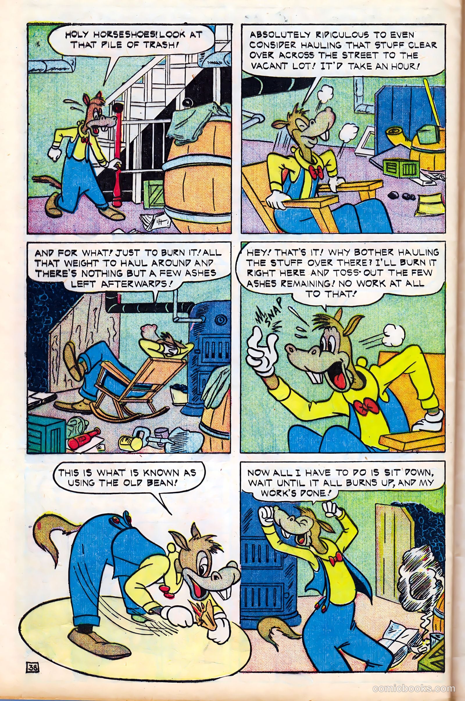 Monkeyshines Comics #9 (1946) — page 40 of 52