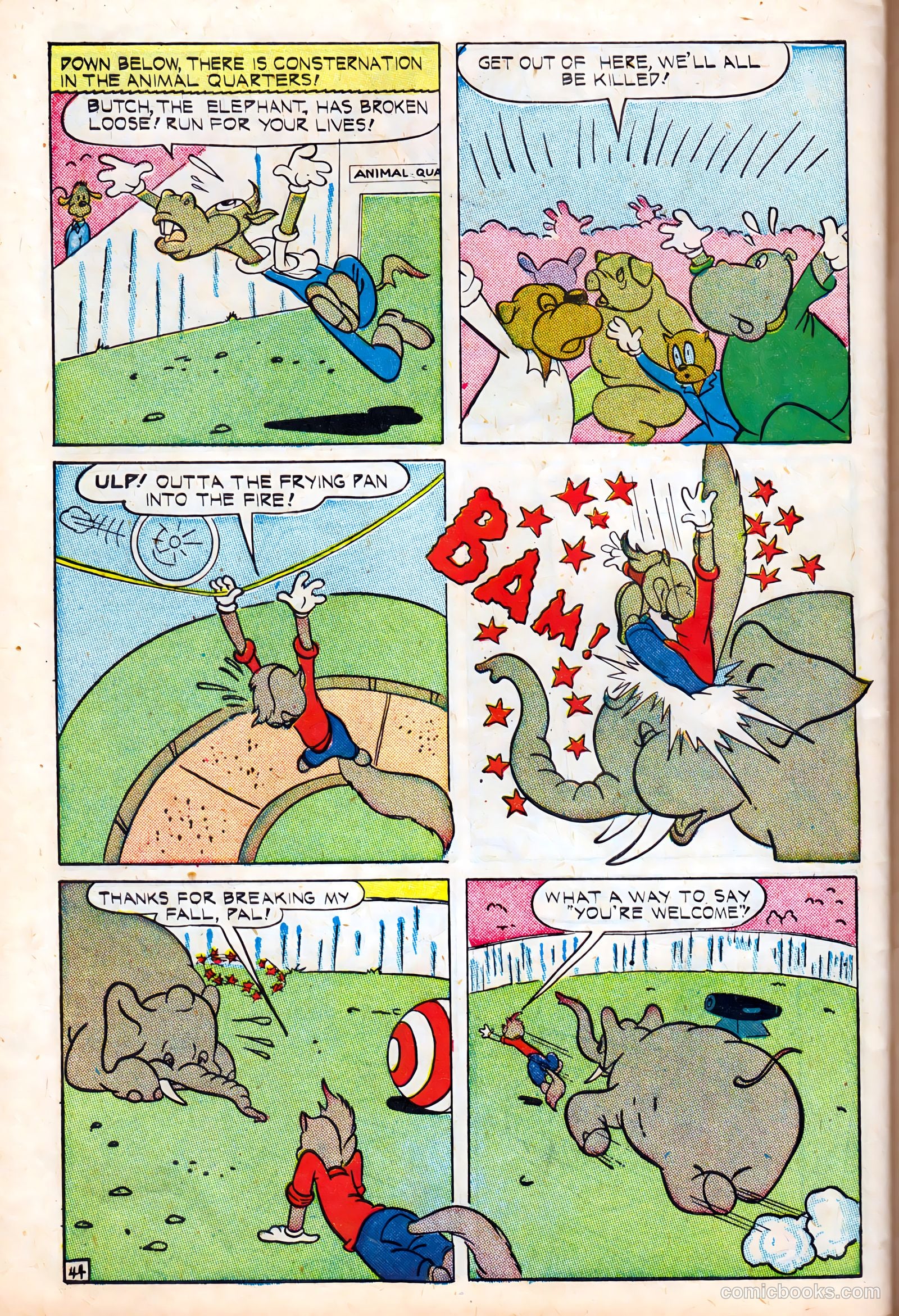 Monkeyshines Comics #9 (1946) — page 46 of 52