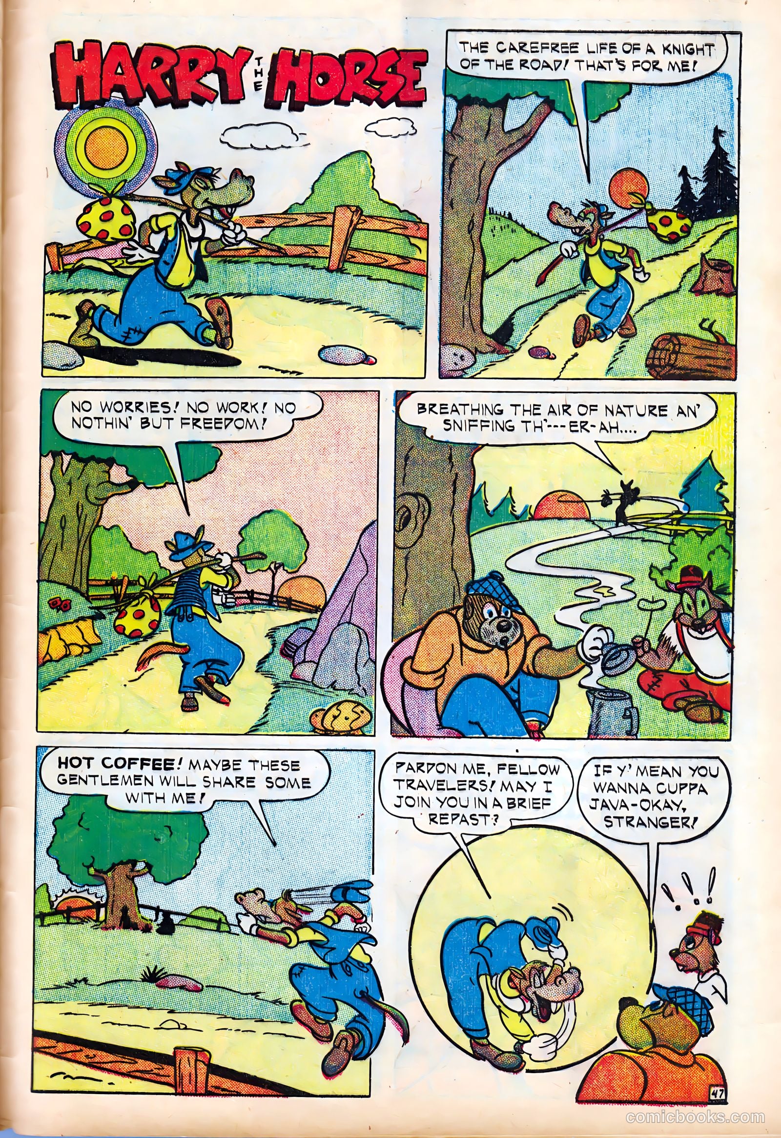 Monkeyshines Comics #9 (1946) — page 49 of 52