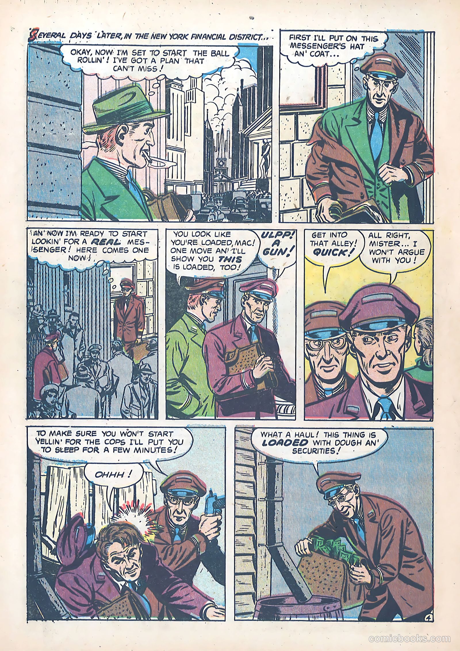 Monster Crime Comics #1 (1952) — page 6 of 52