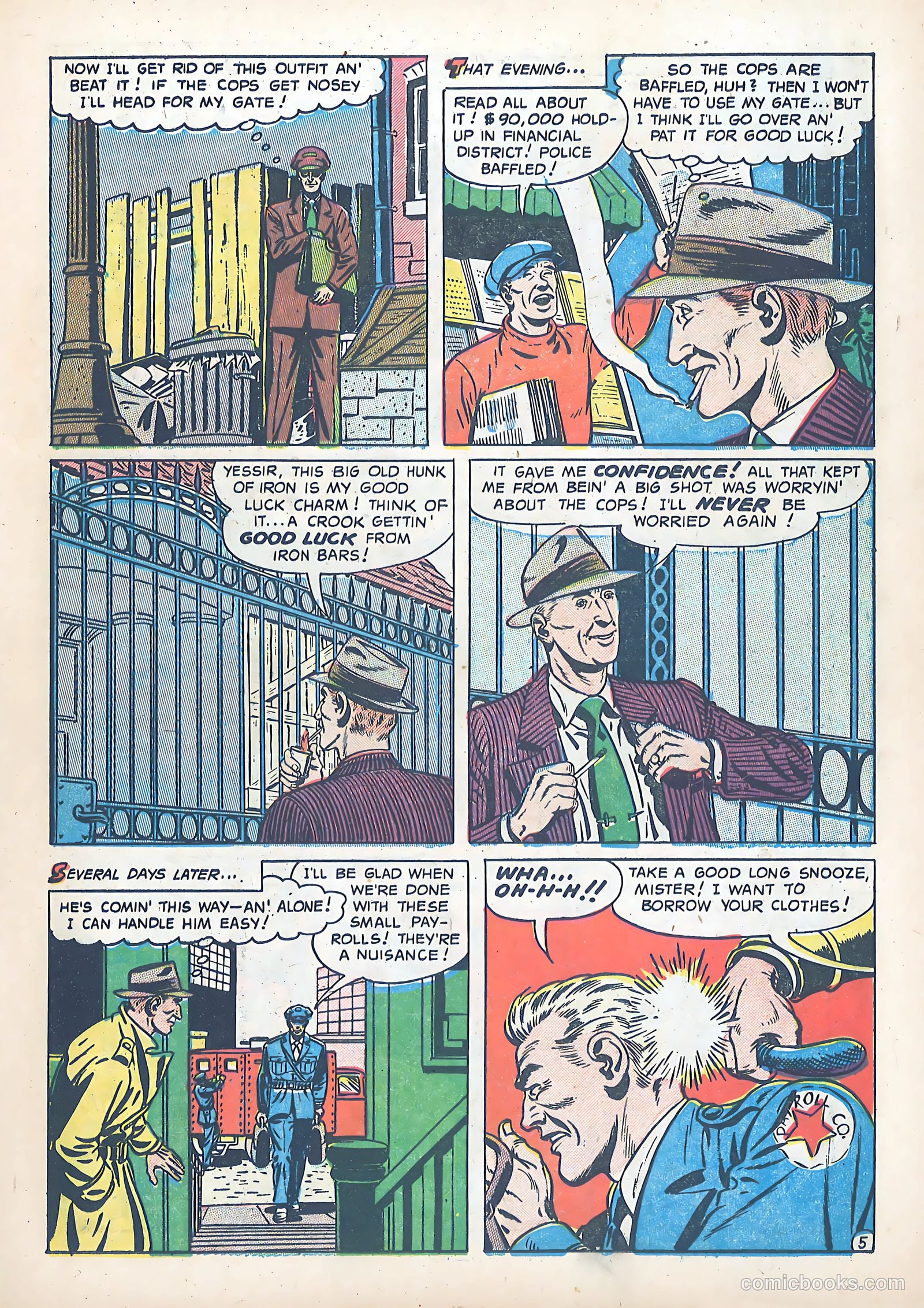 Monster Crime Comics #1 (1952) — page 7 of 52