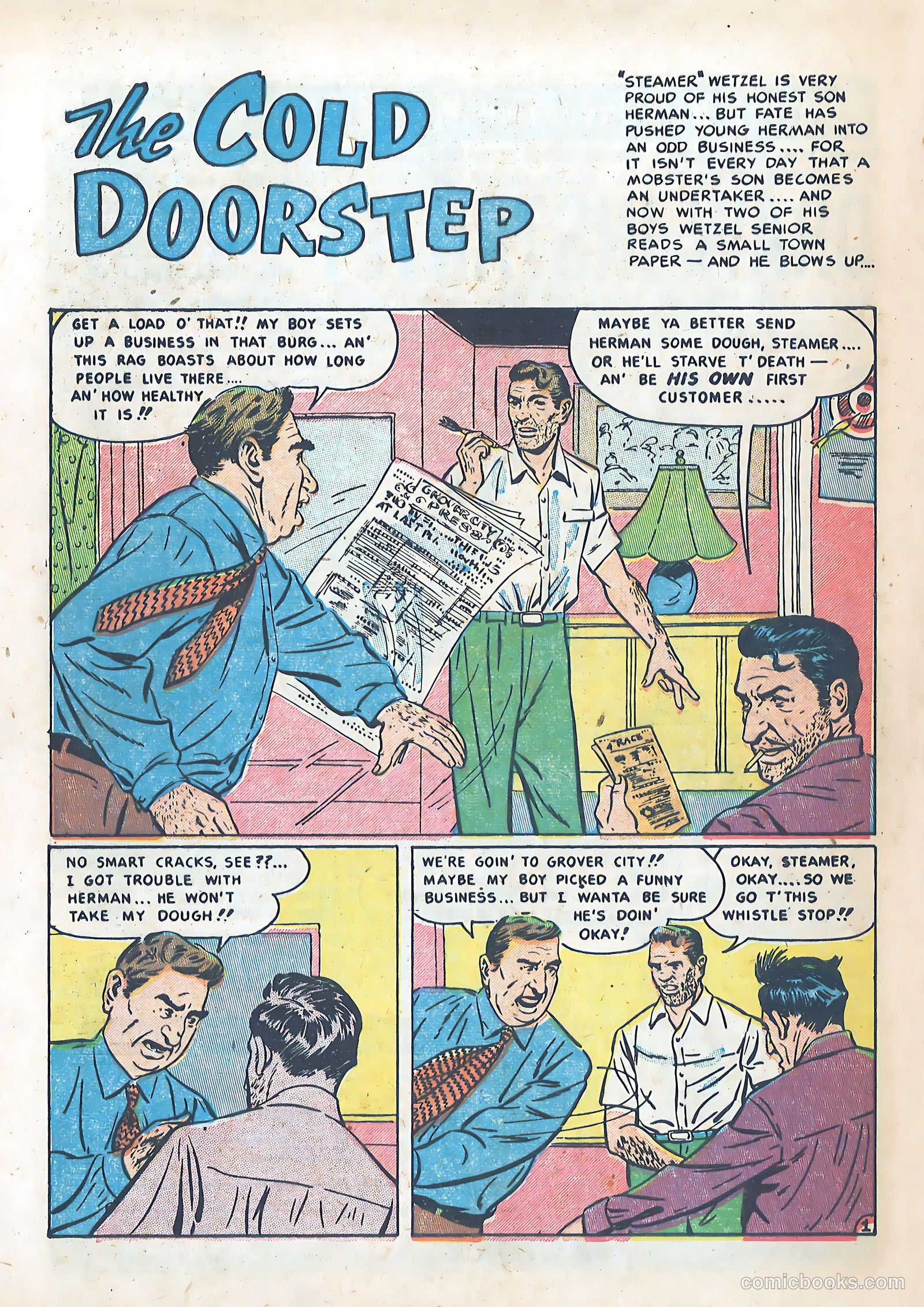 Monster Crime Comics #1 (1952) — page 36 of 52