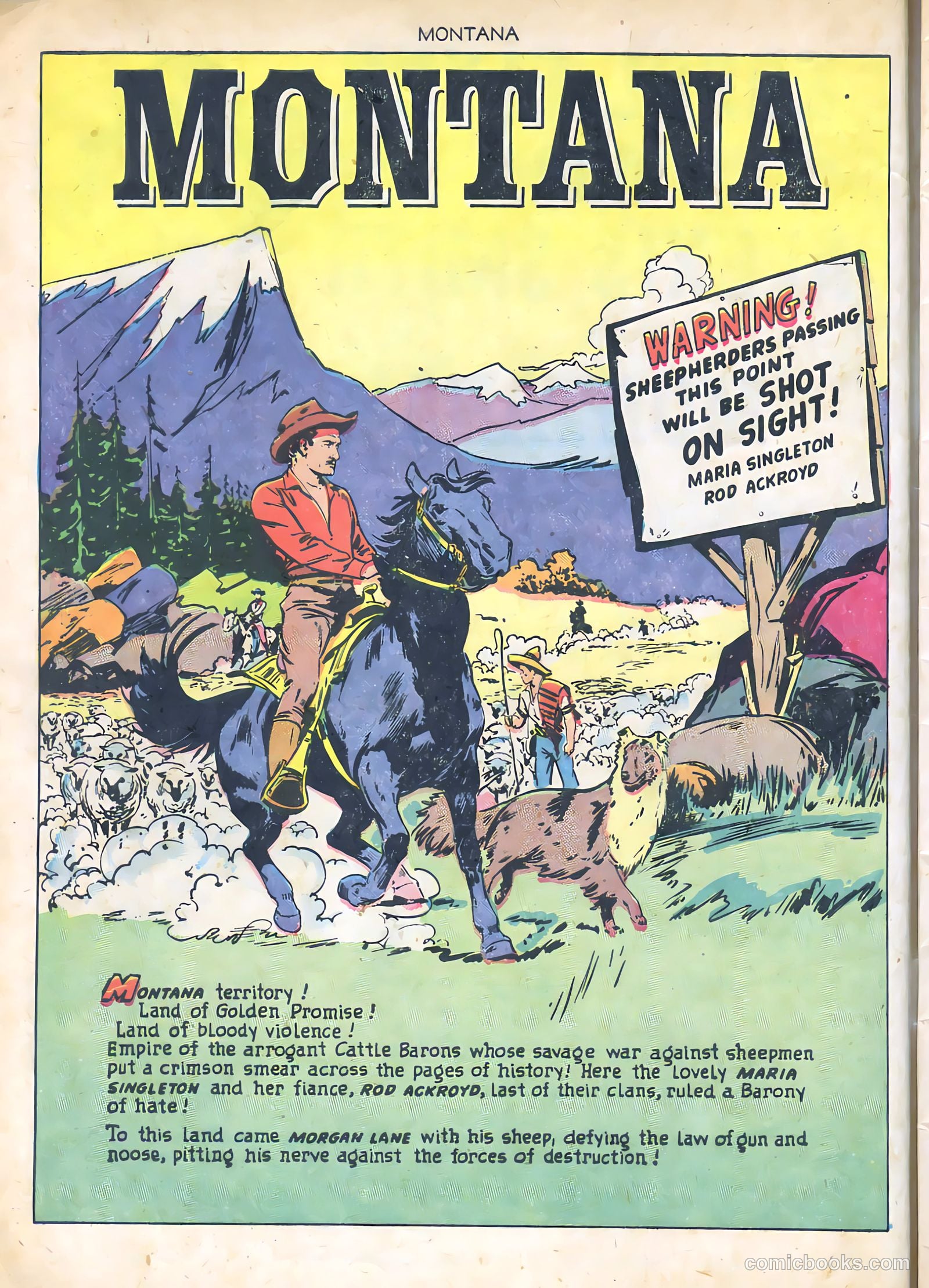 Montana #1 (1950) — page 4 of 36
