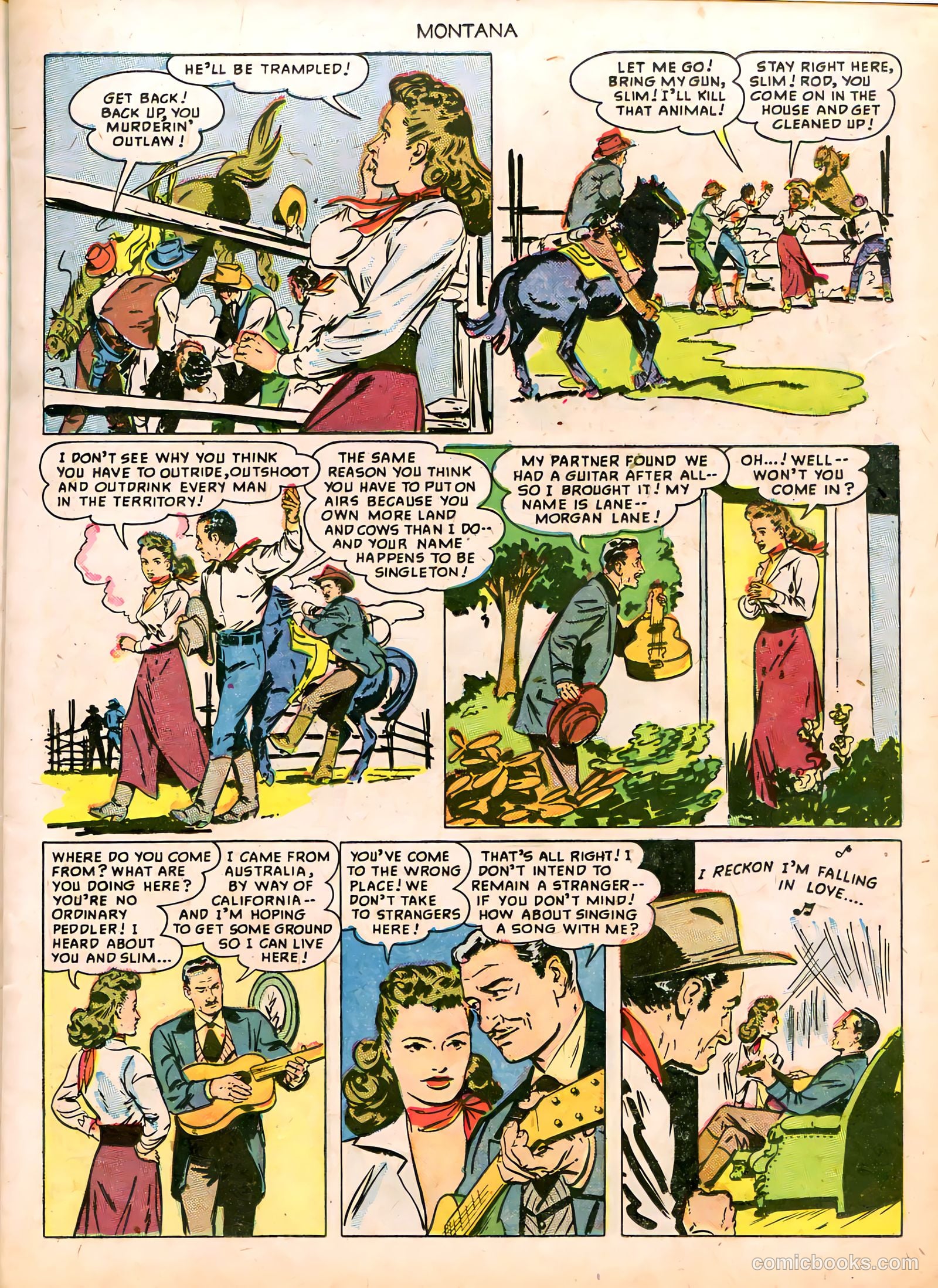 Montana #1 (1950) — page 15 of 36