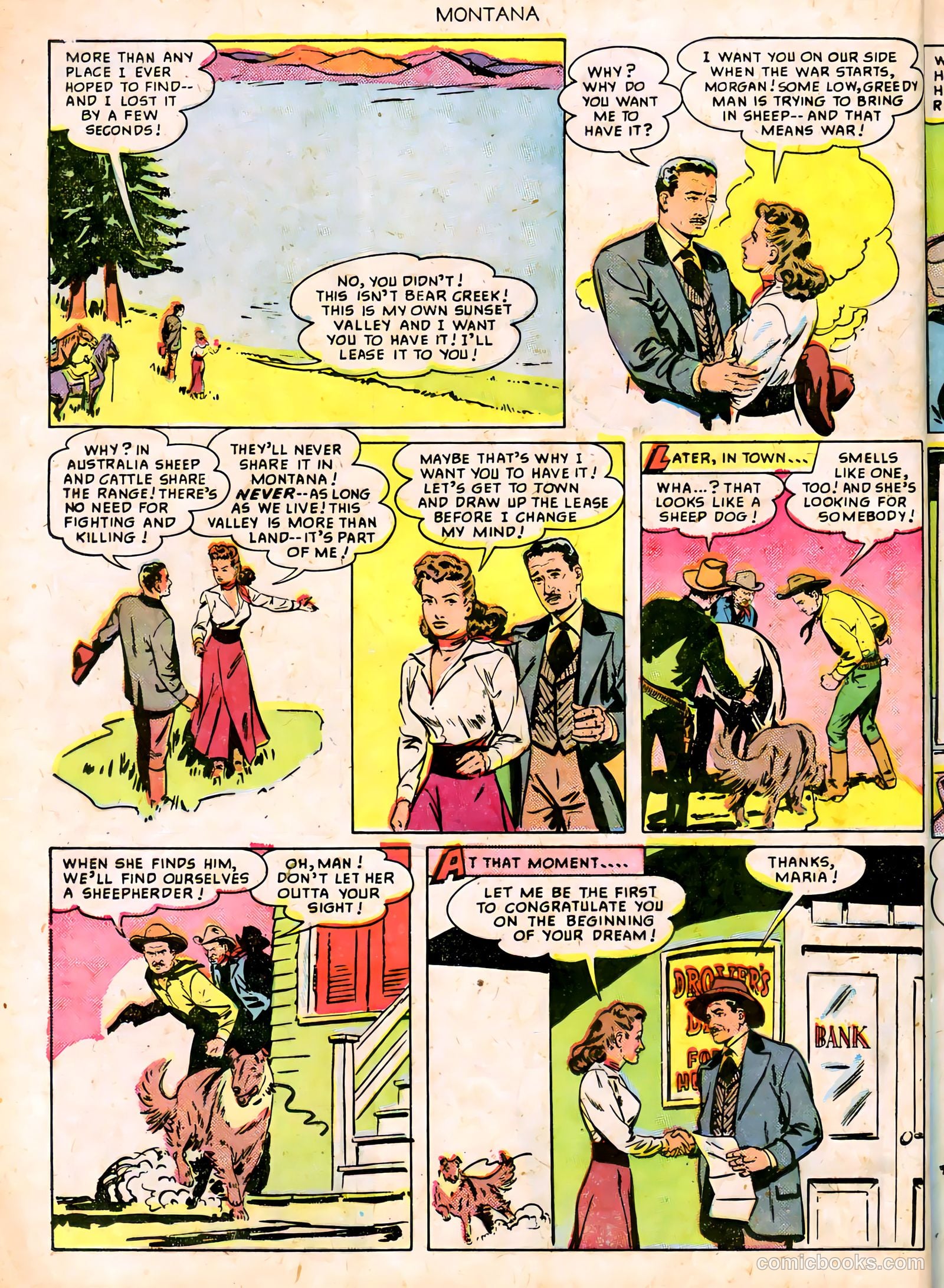 Montana #1 (1950) — page 20 of 36