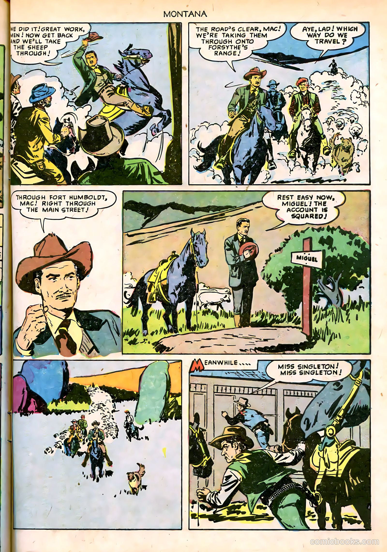 Montana #1 (1950) — page 31 of 36