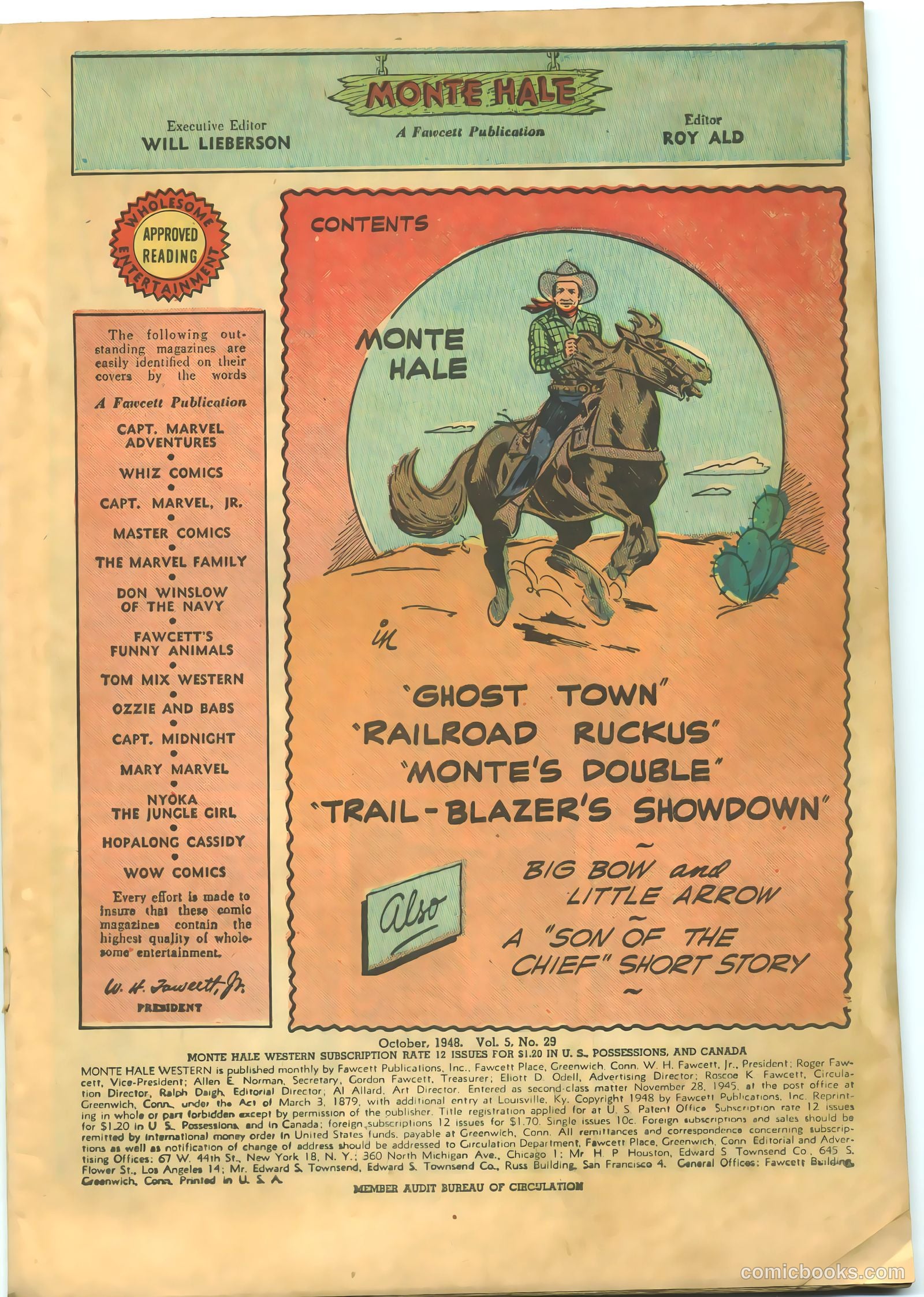 Monte Hale Western #29 (1948) — page 3 of 52