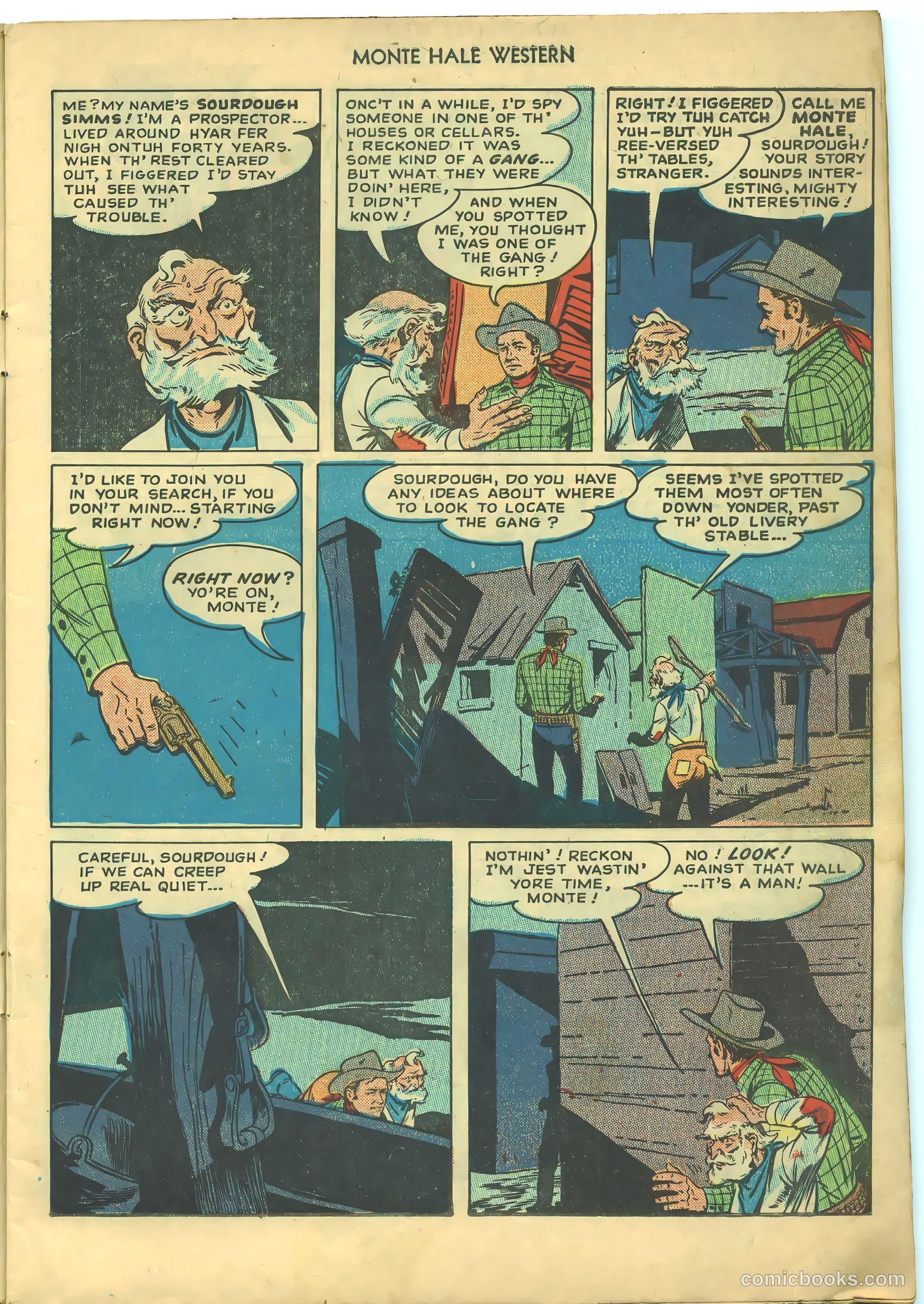 Monte Hale Western #29 (1948) — page 7 of 52