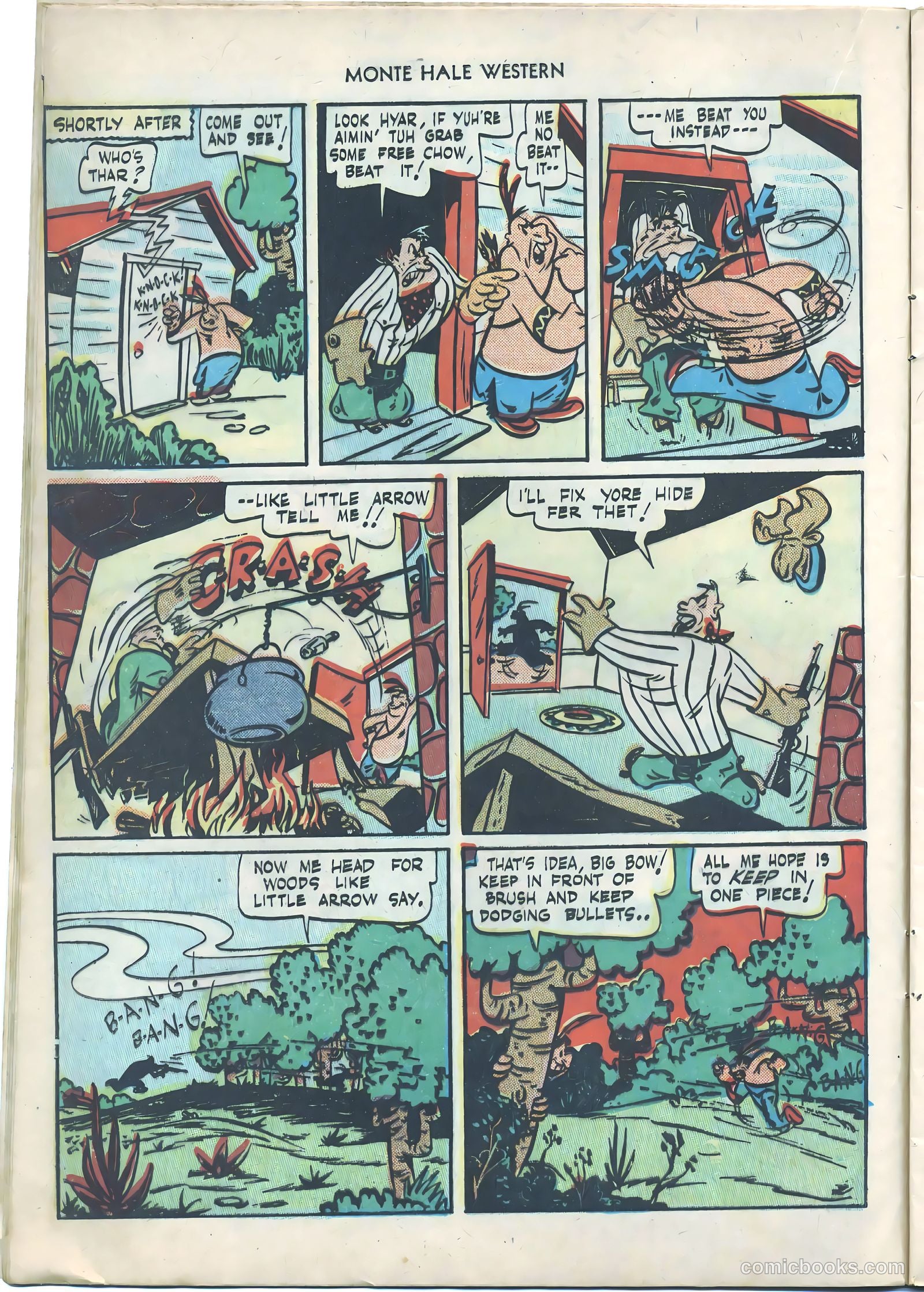 Monte Hale Western #29 (1948) — page 16 of 52