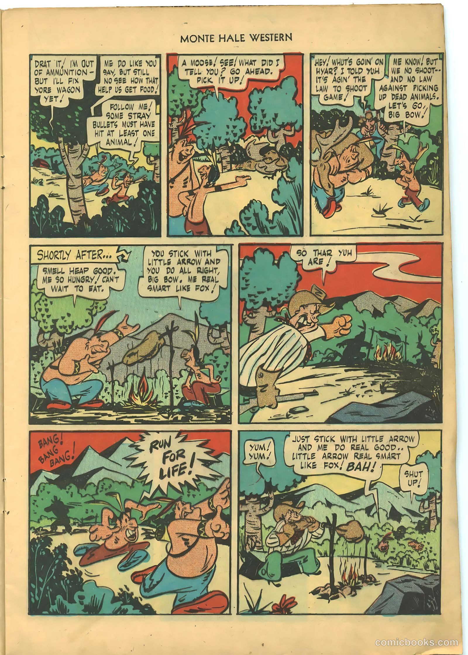 Monte Hale Western #29 (1948) — page 17 of 52