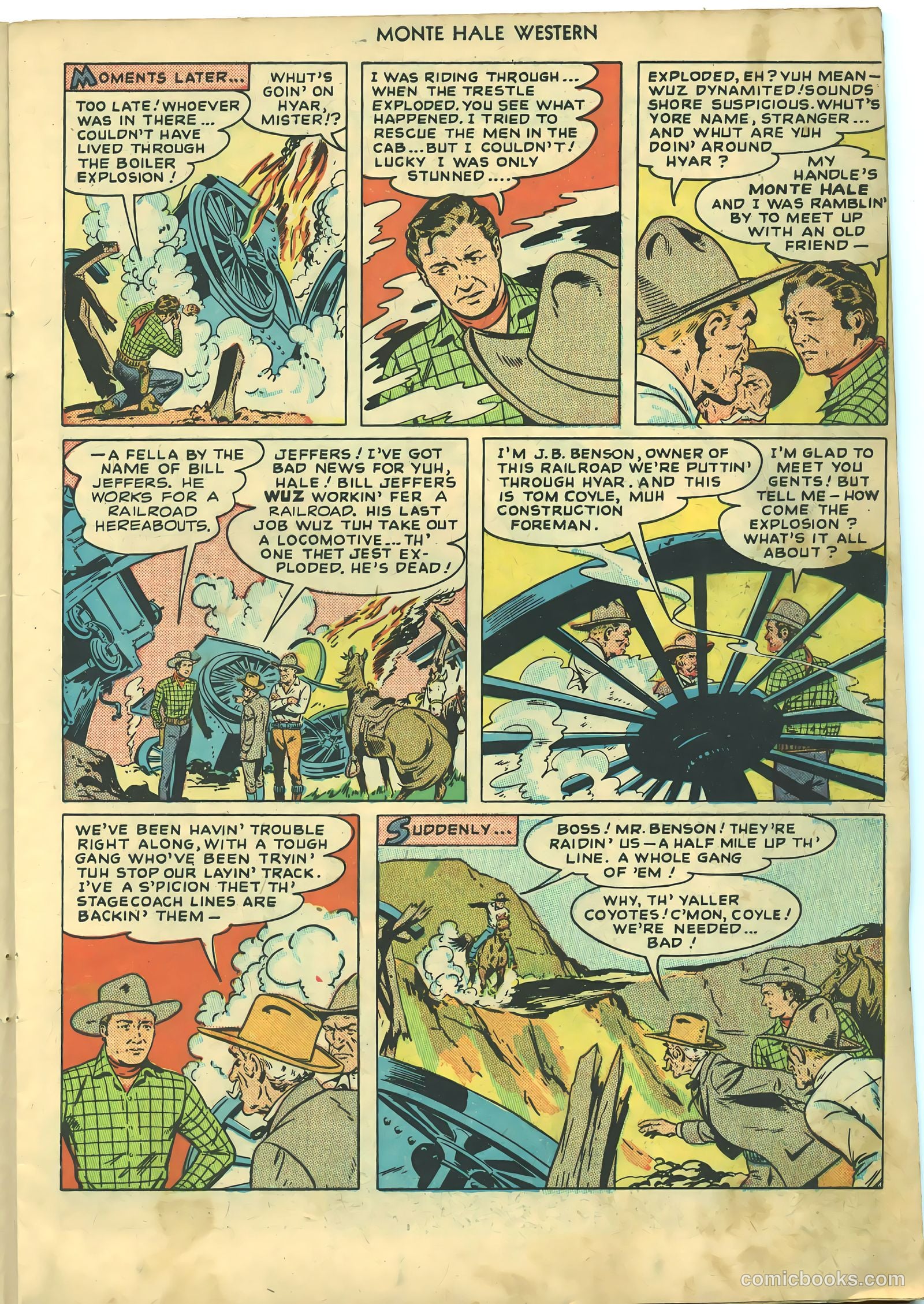 Monte Hale Western #29 (1948) — page 19 of 52