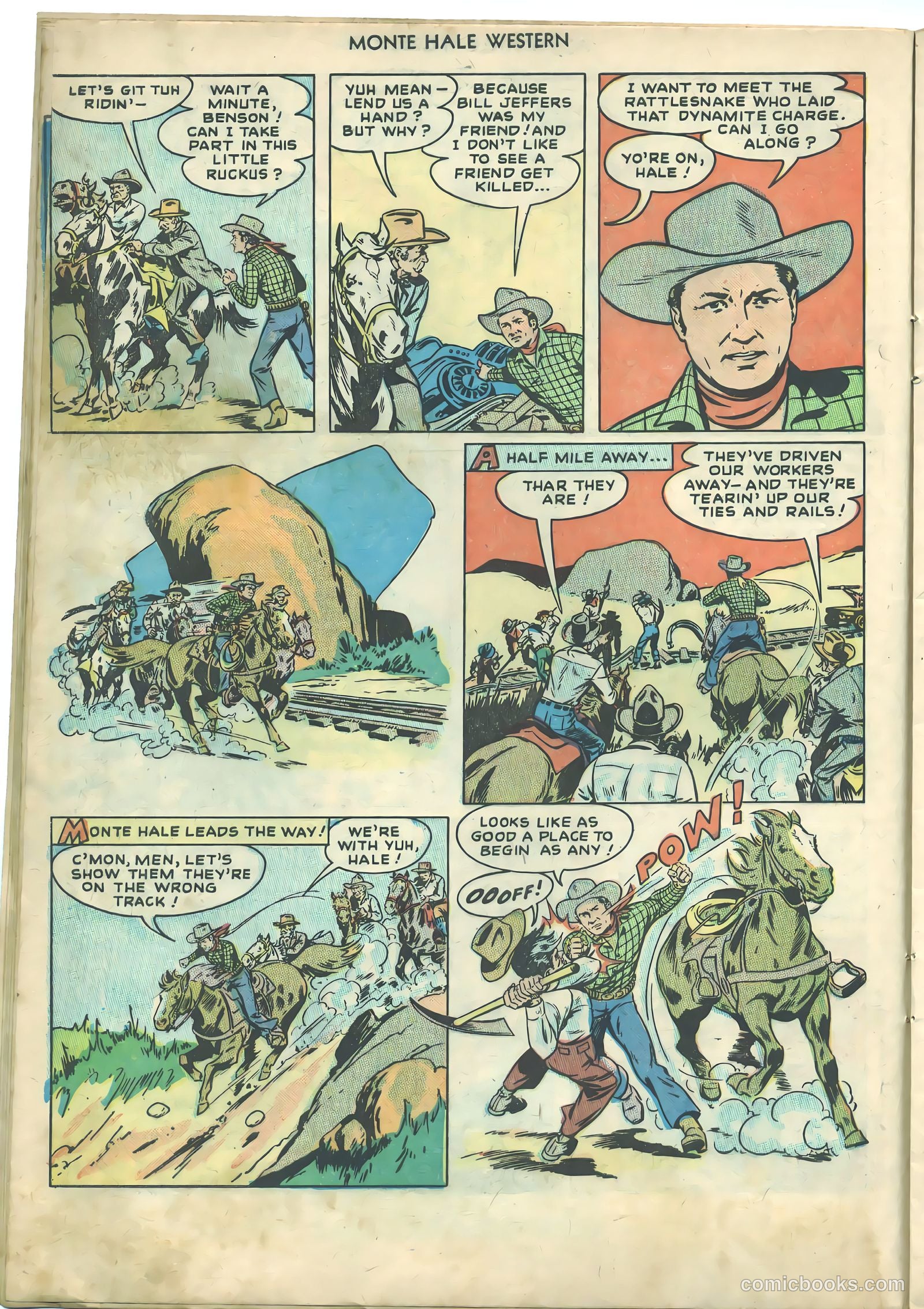 Monte Hale Western #29 (1948) — page 20 of 52