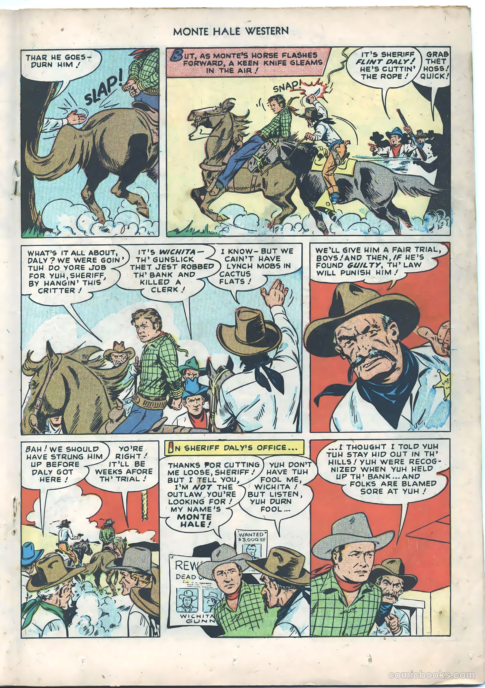 Monte Hale Western #29 (1948) — page 27 of 52
