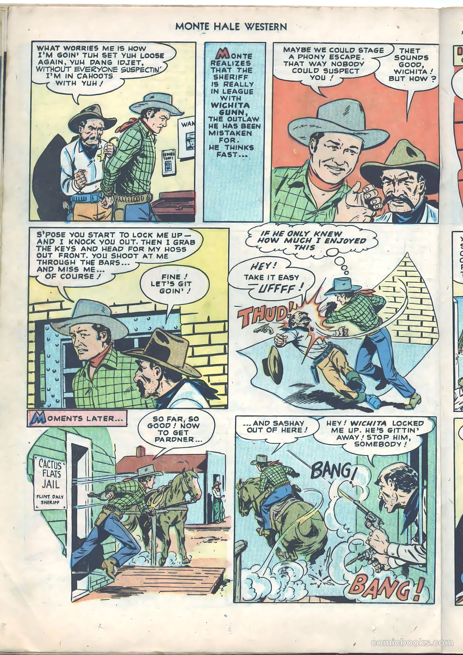 Monte Hale Western #29 (1948) — page 28 of 52