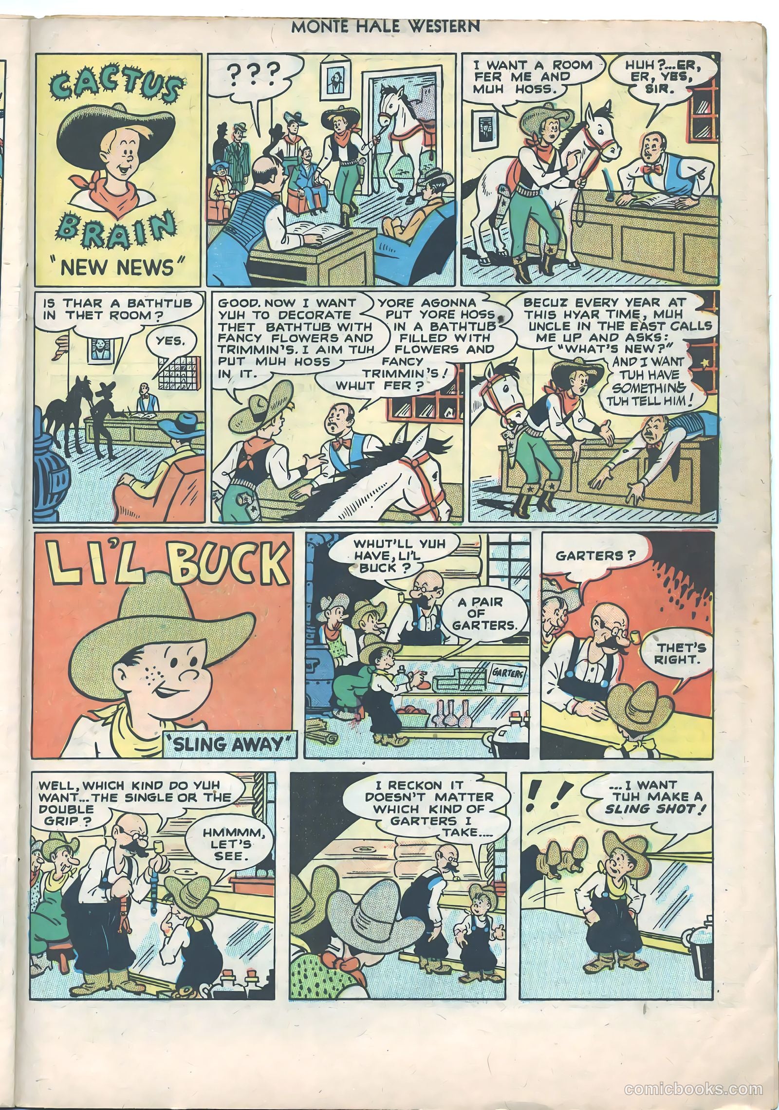 Monte Hale Western #29 (1948) — page 33 of 52