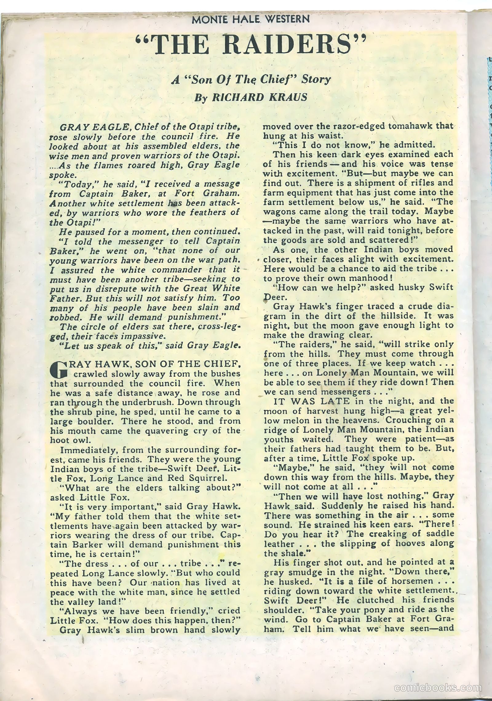 Monte Hale Western #29 (1948) — page 34 of 52