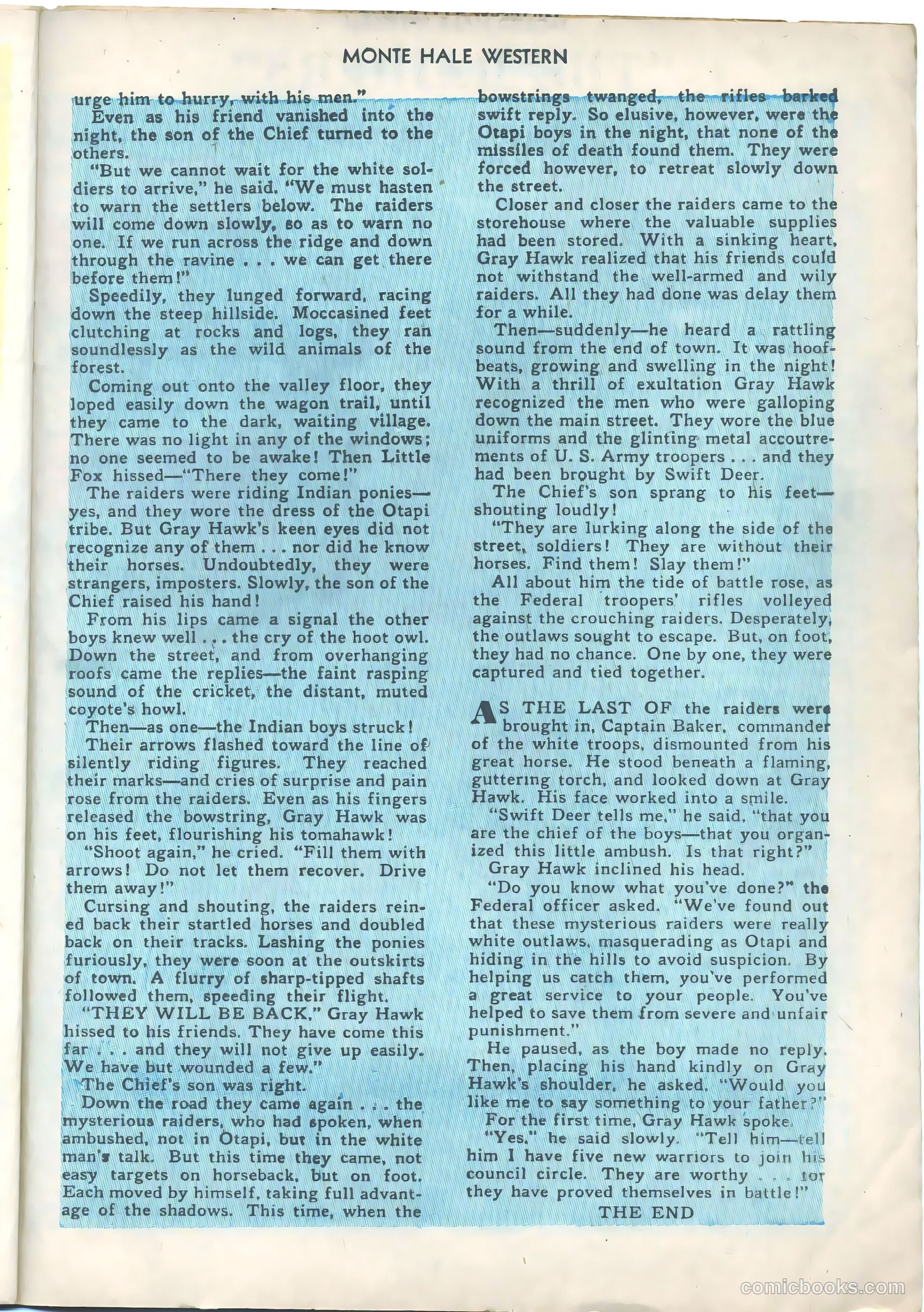 Monte Hale Western #29 (1948) — page 35 of 52