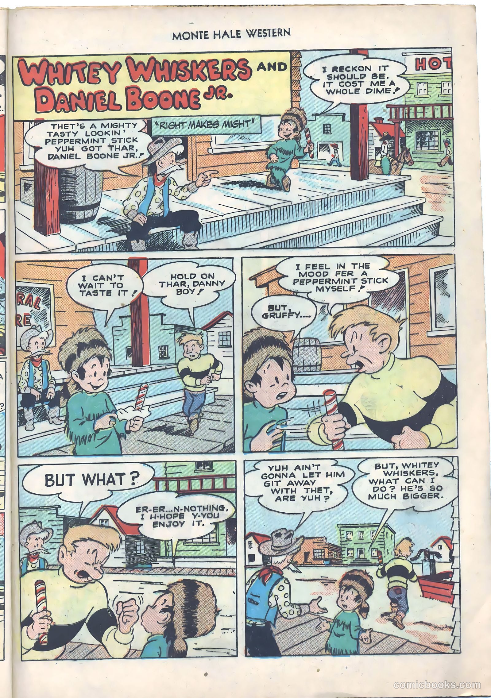 Monte Hale Western #29 (1948) — page 37 of 52