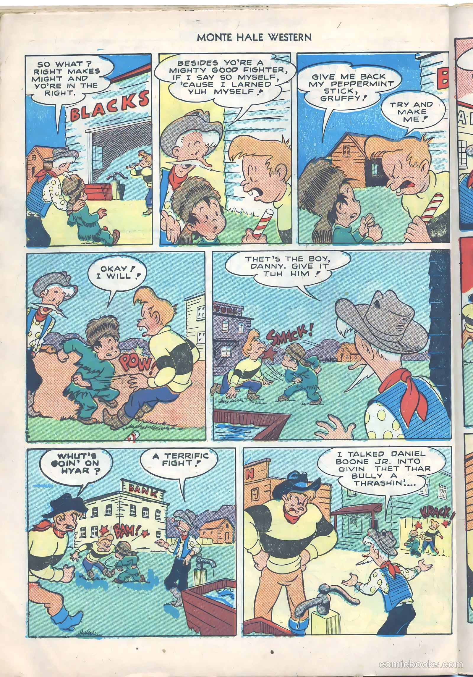 Monte Hale Western #29 (1948) — page 38 of 52