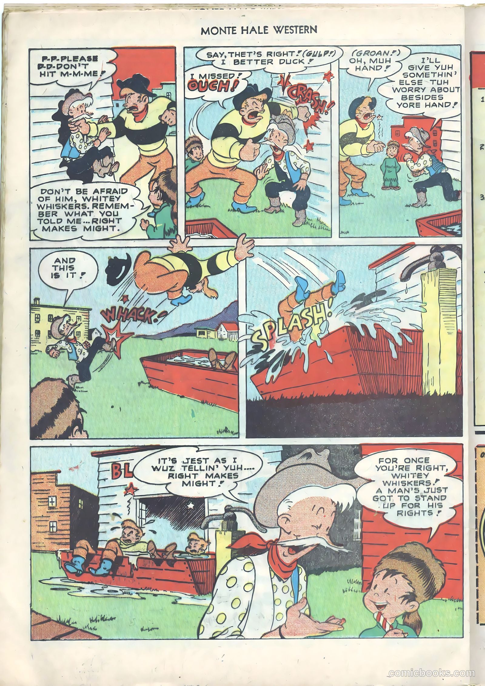 Monte Hale Western #29 (1948) — page 40 of 52