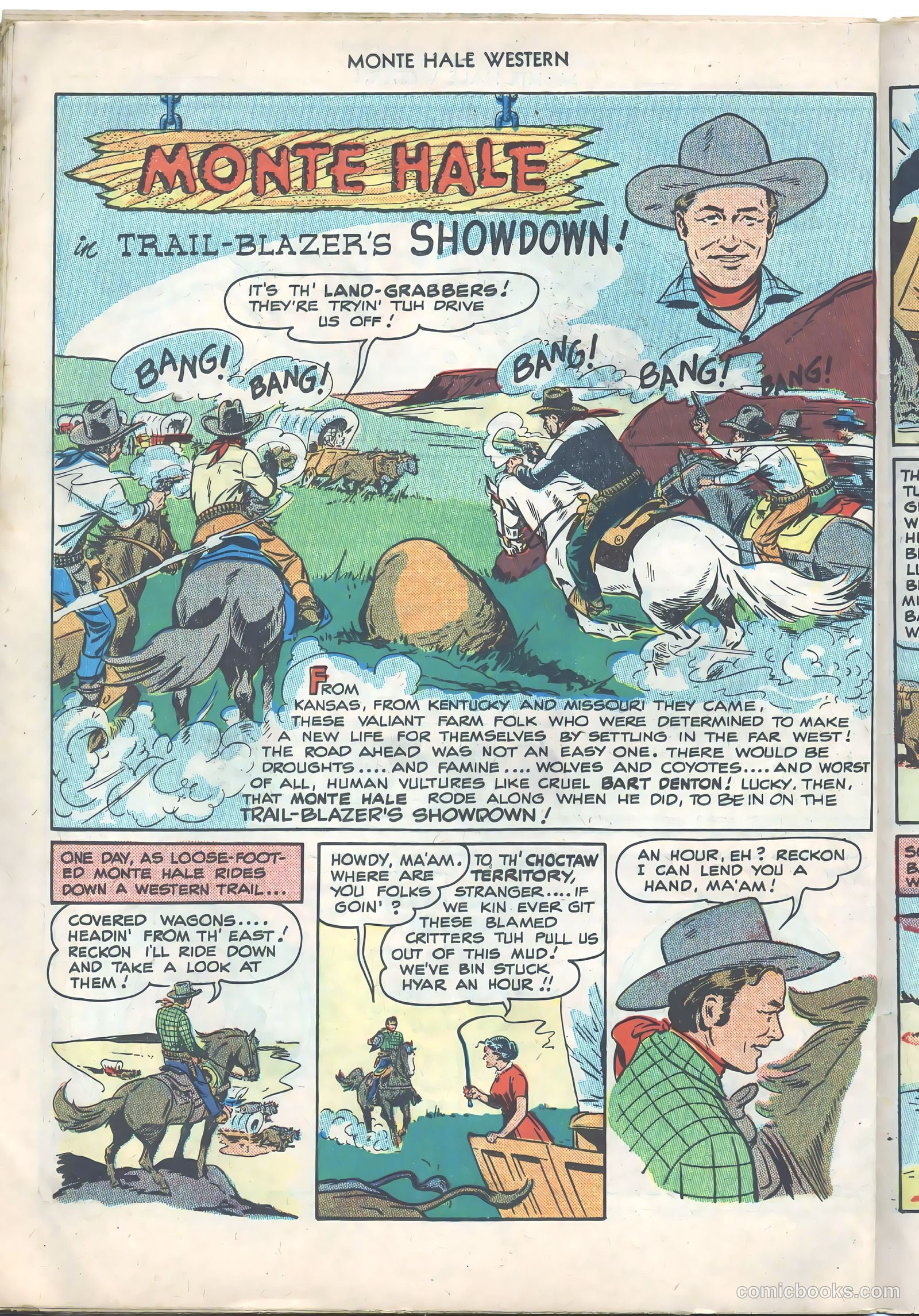 Monte Hale Western #29 (1948) — page 42 of 52