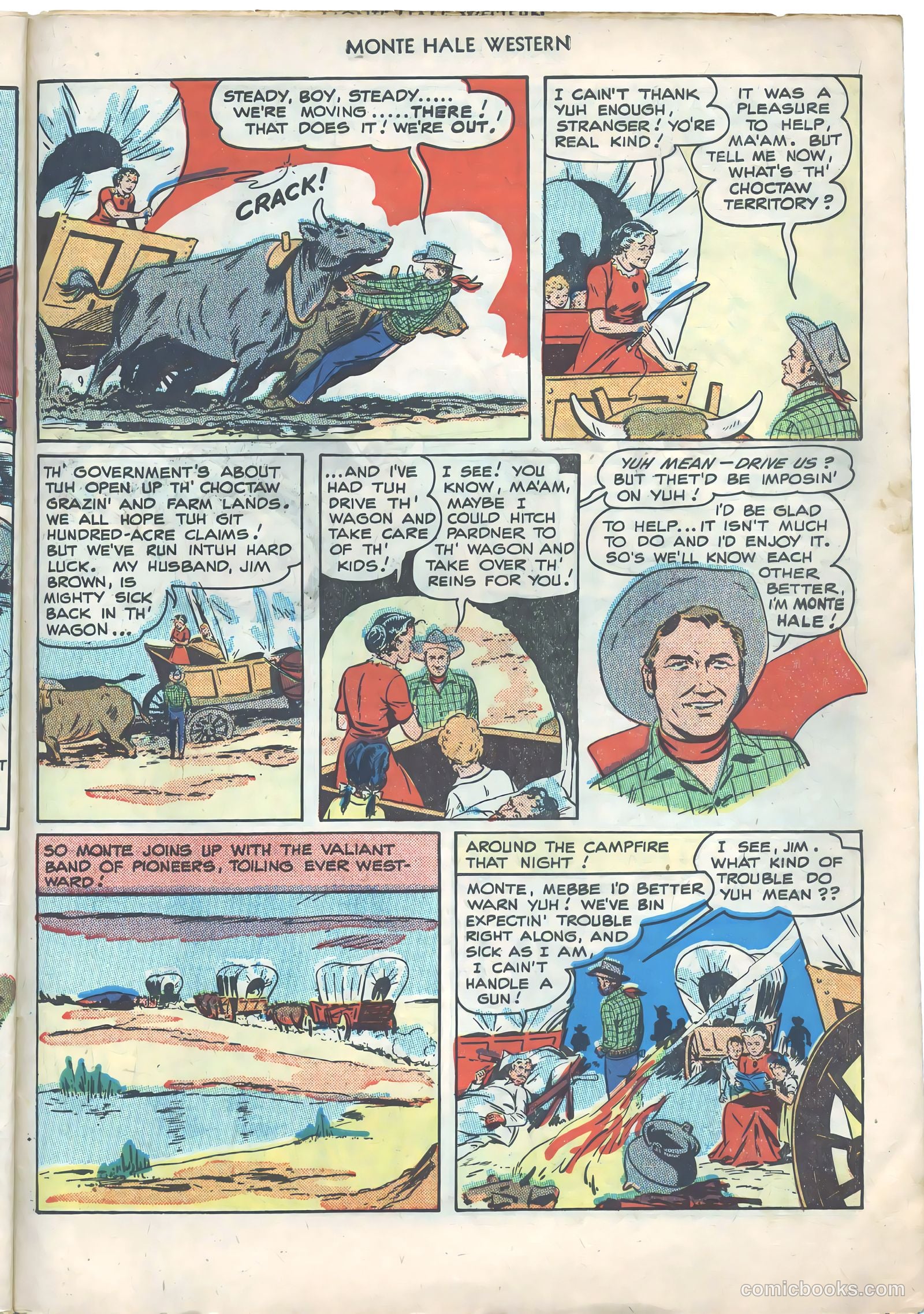 Monte Hale Western #29 (1948) — page 43 of 52