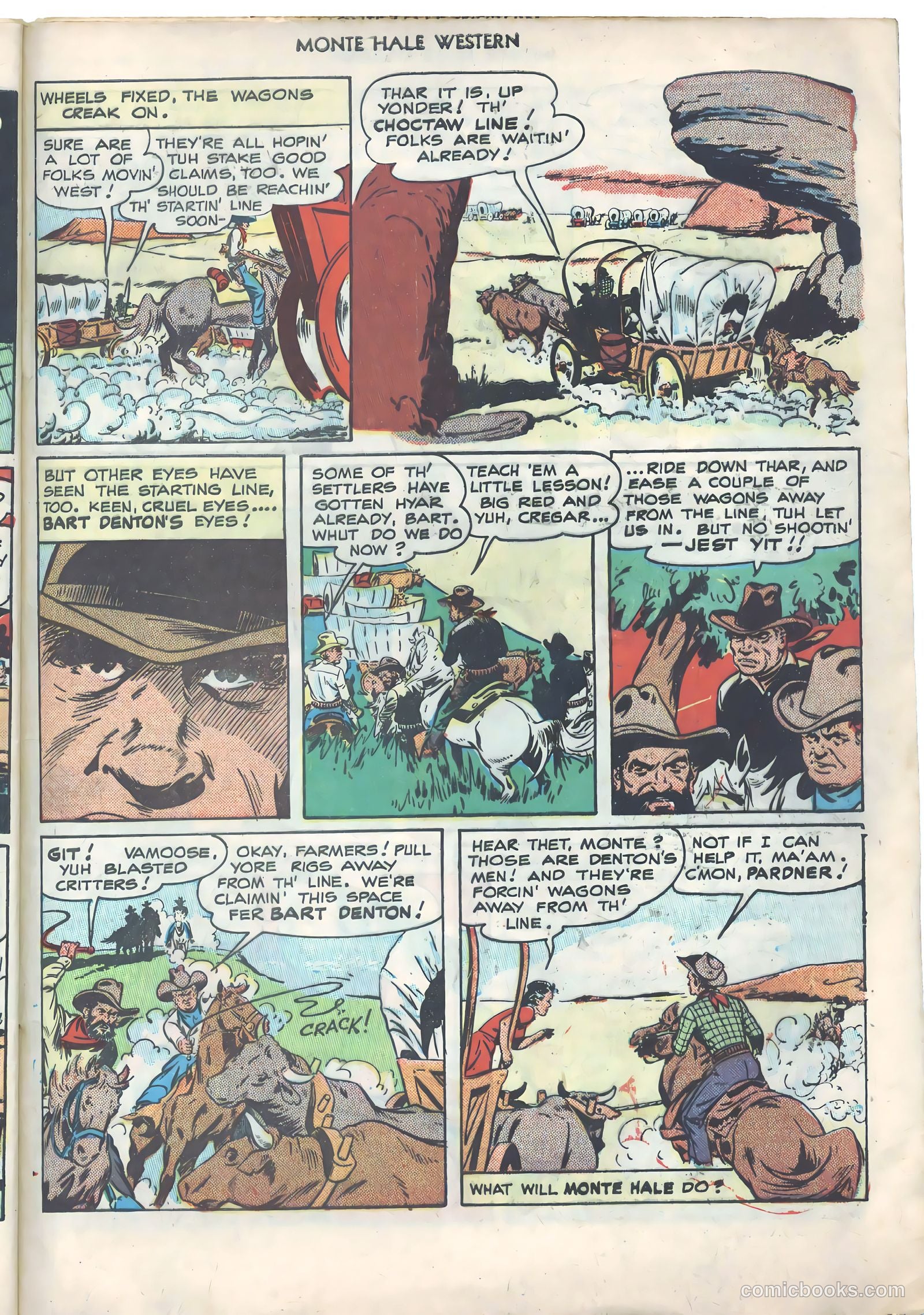 Monte Hale Western #29 (1948) — page 45 of 52