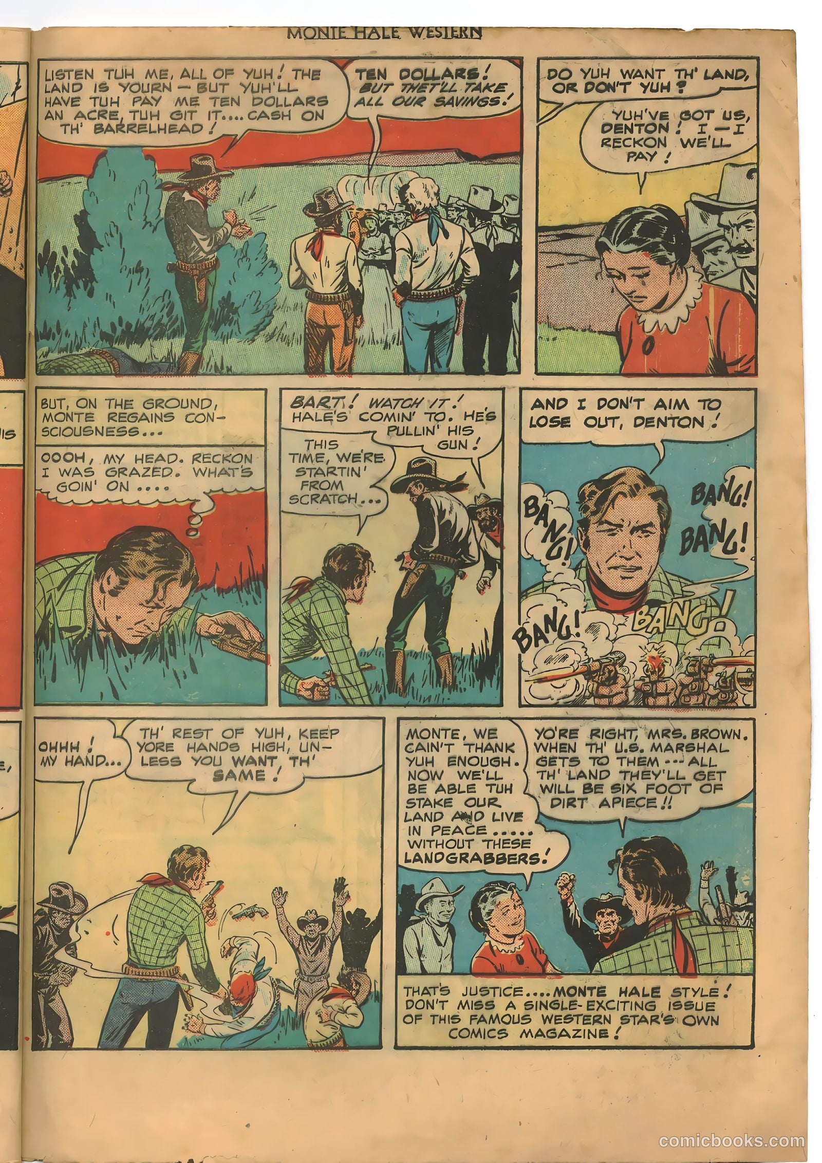 Monte Hale Western #29 (1948) — page 49 of 52