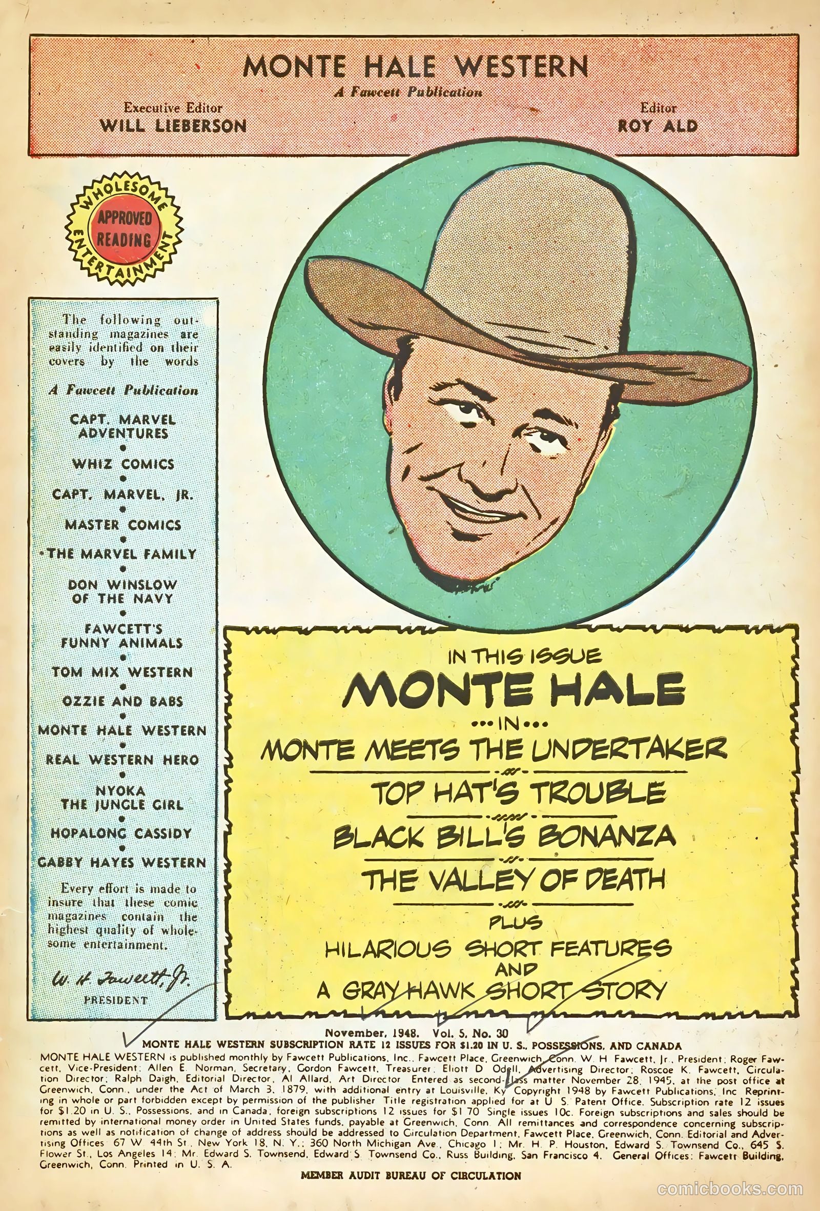 Monte Hale Western #30 (1948) — page 3 of 52
