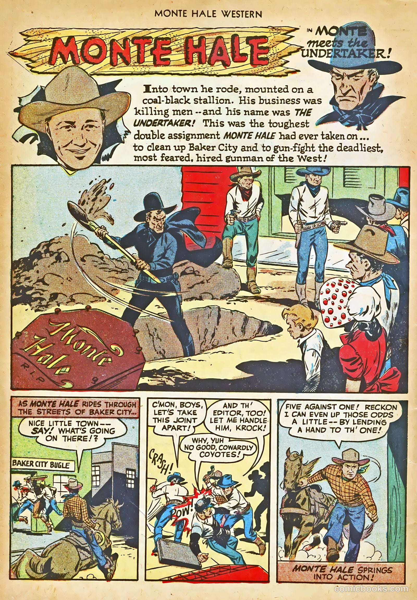 Monte Hale Western #30 (1948) — page 4 of 52