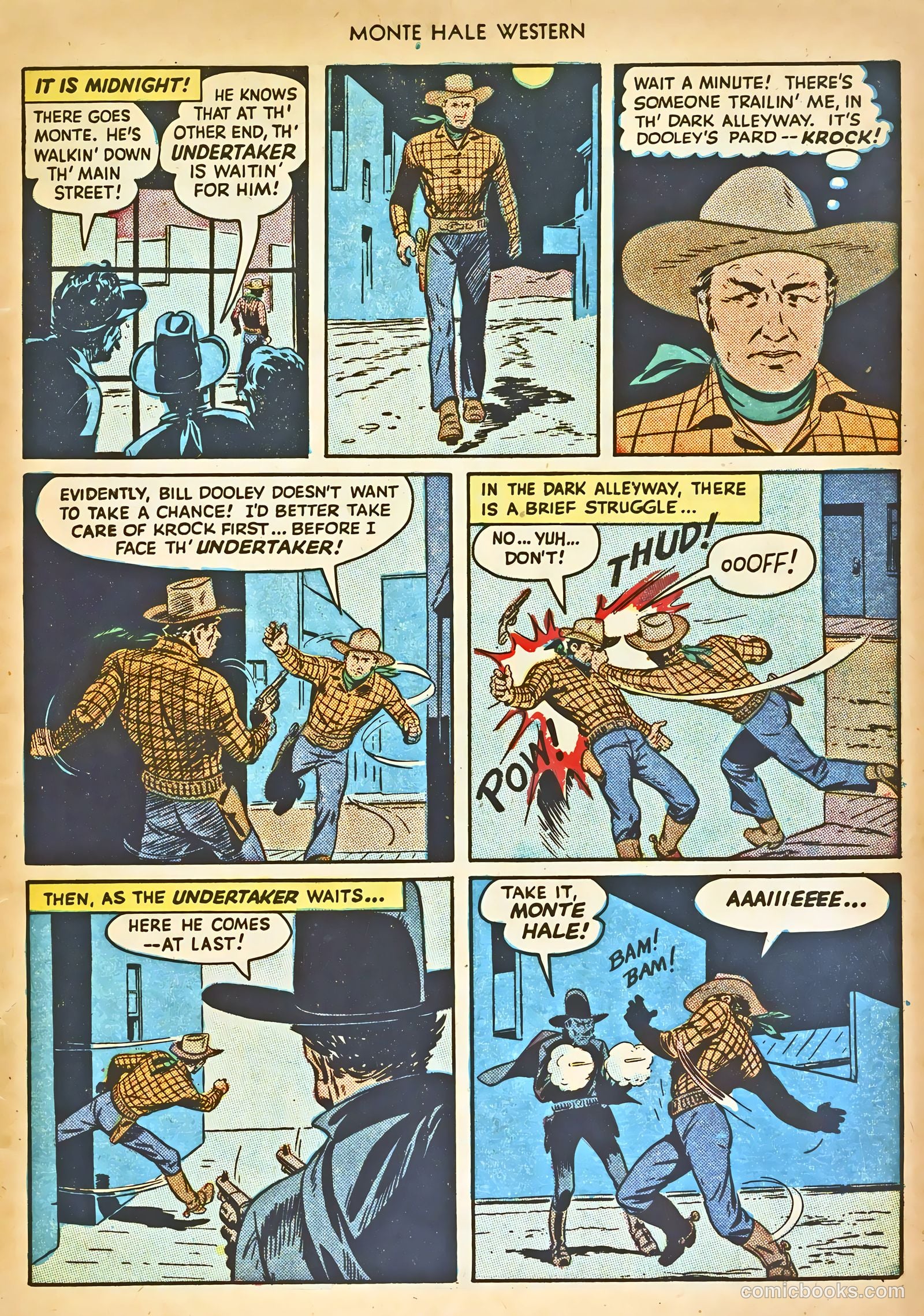 Monte Hale Western #30 (1948) — page 9 of 52