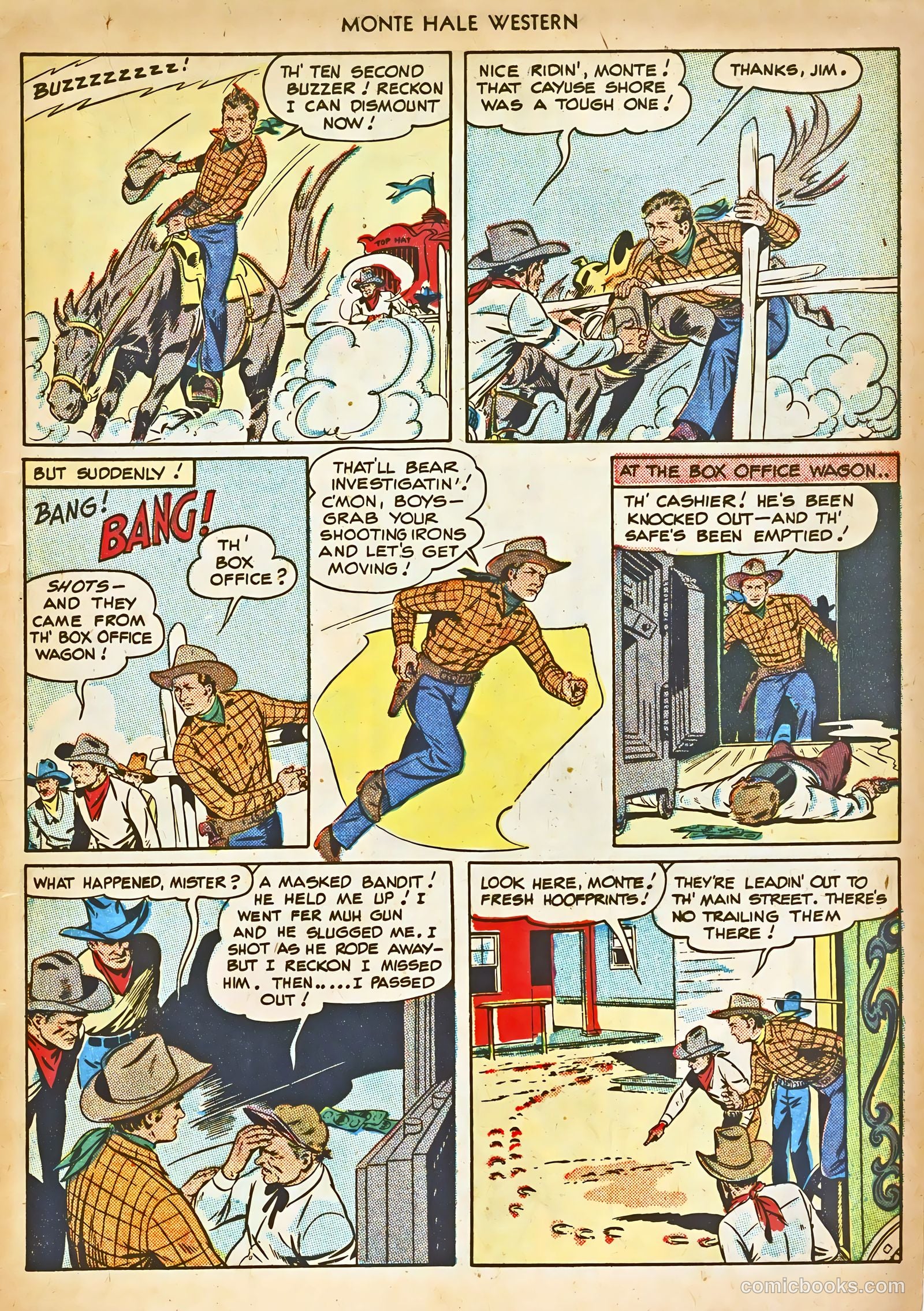 Monte Hale Western #30 (1948) — page 17 of 52