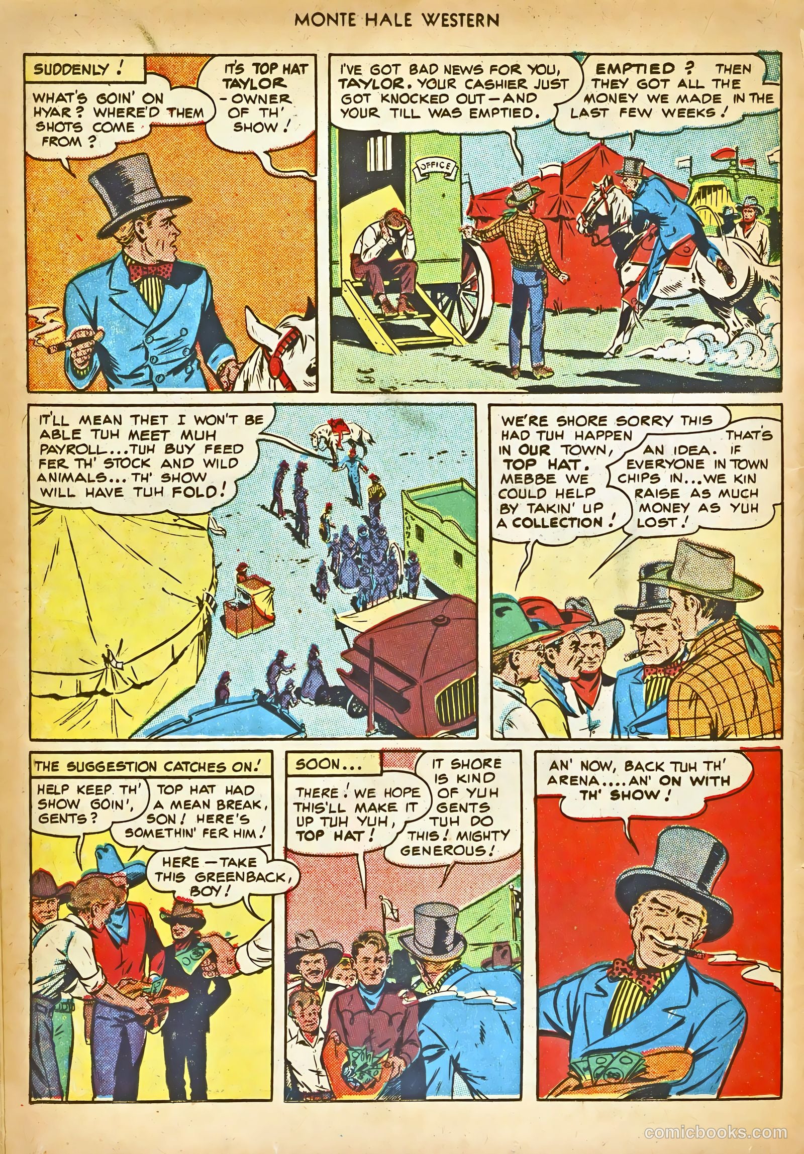 Monte Hale Western #30 (1948) — page 18 of 52