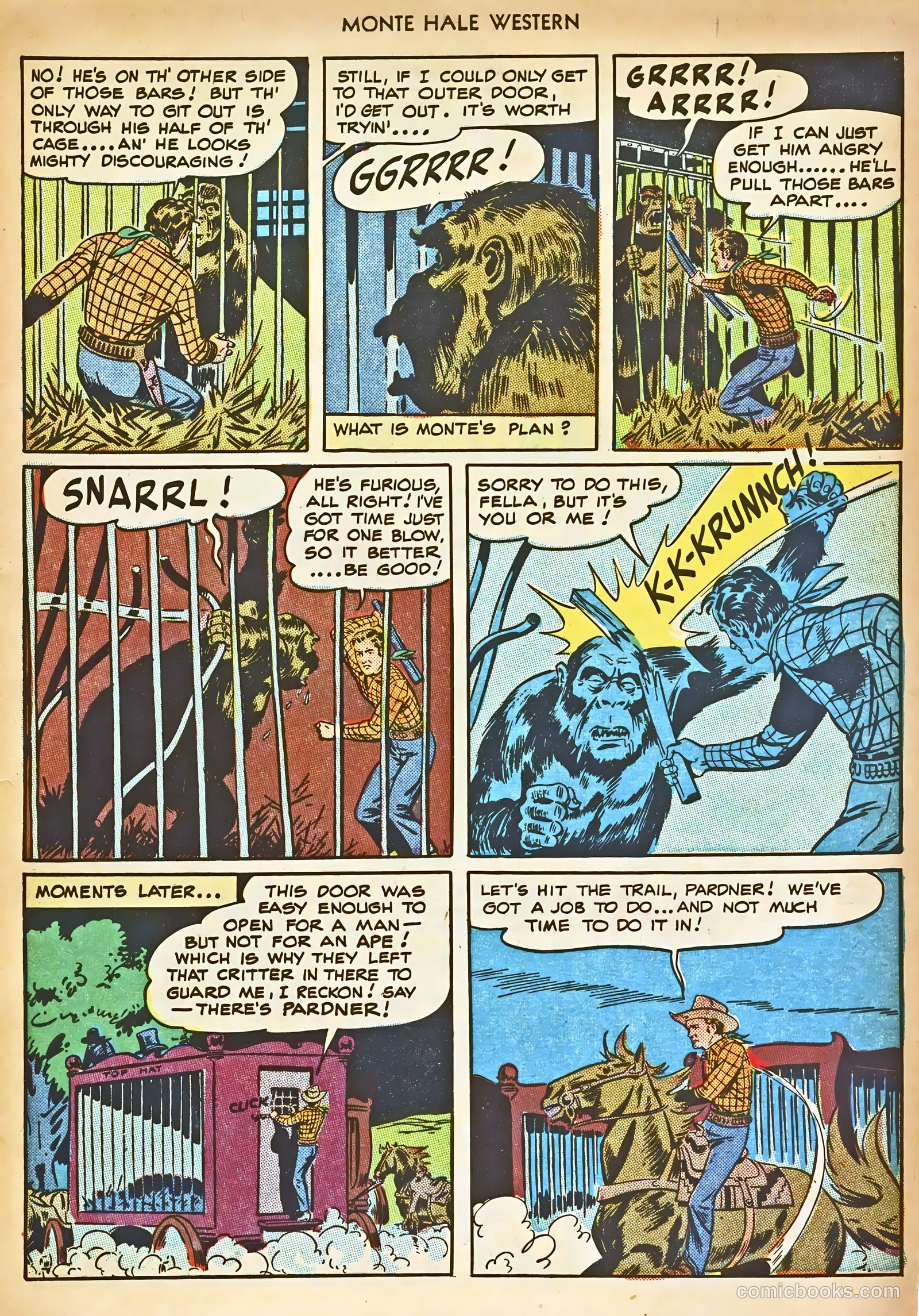 Monte Hale Western #30 (1948) — page 21 of 52