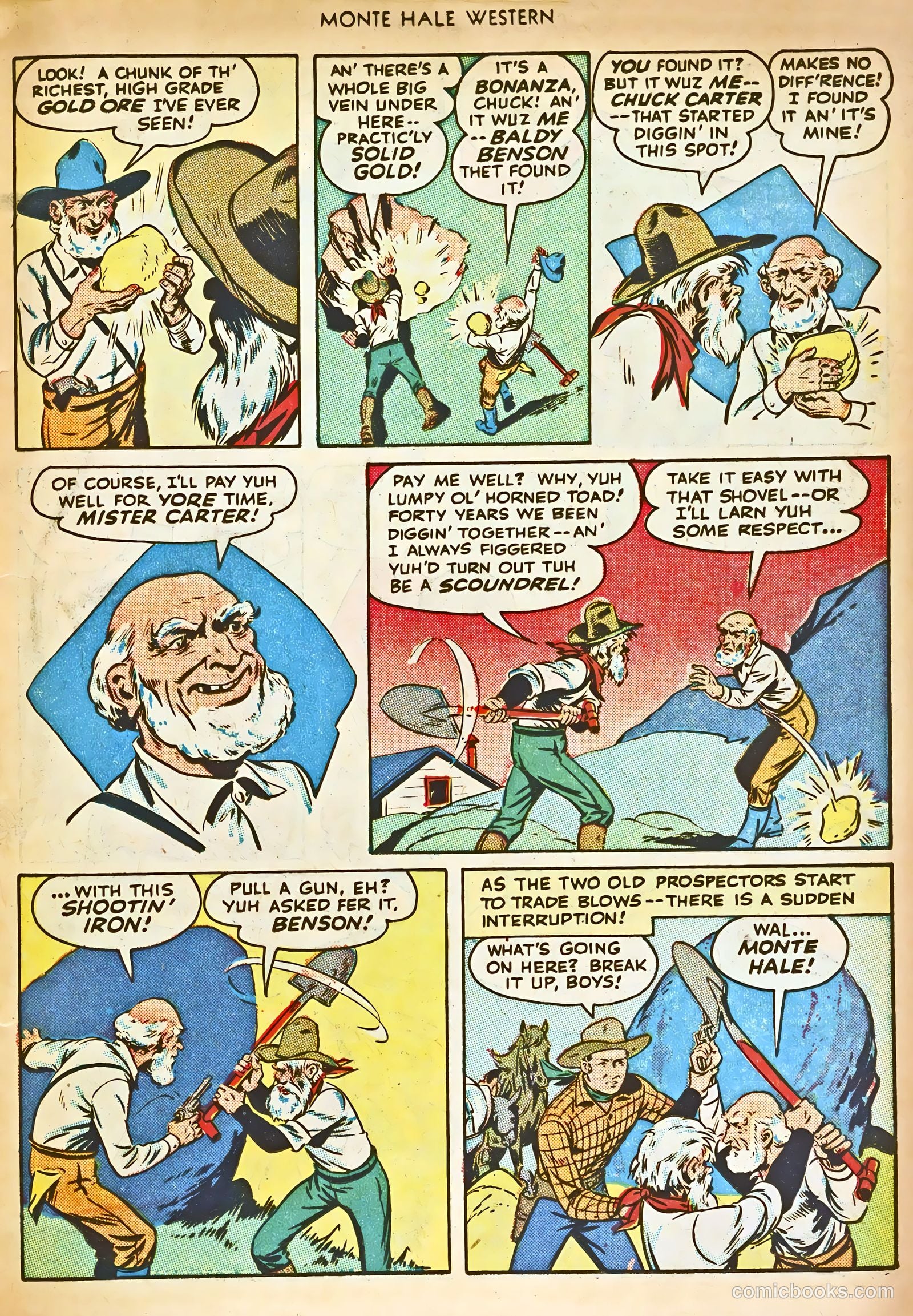 Monte Hale Western #30 (1948) — page 27 of 52