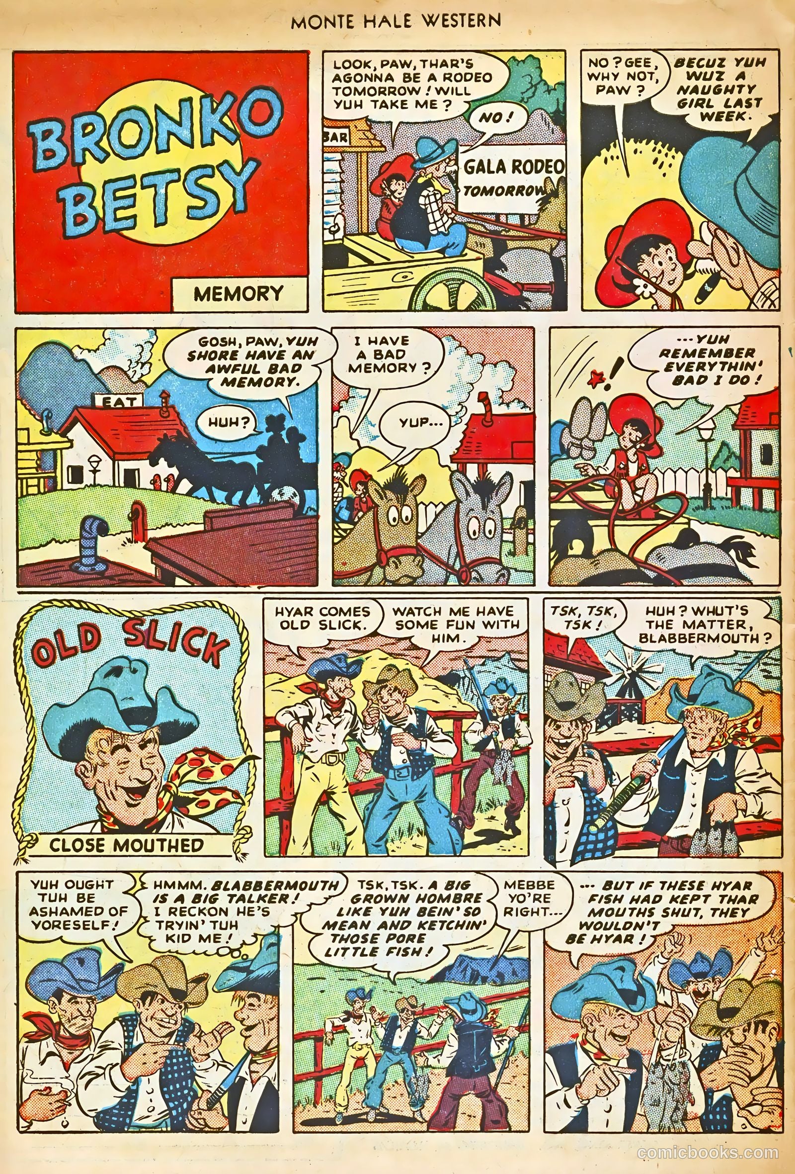 Monte Hale Western #30 (1948) — page 34 of 52