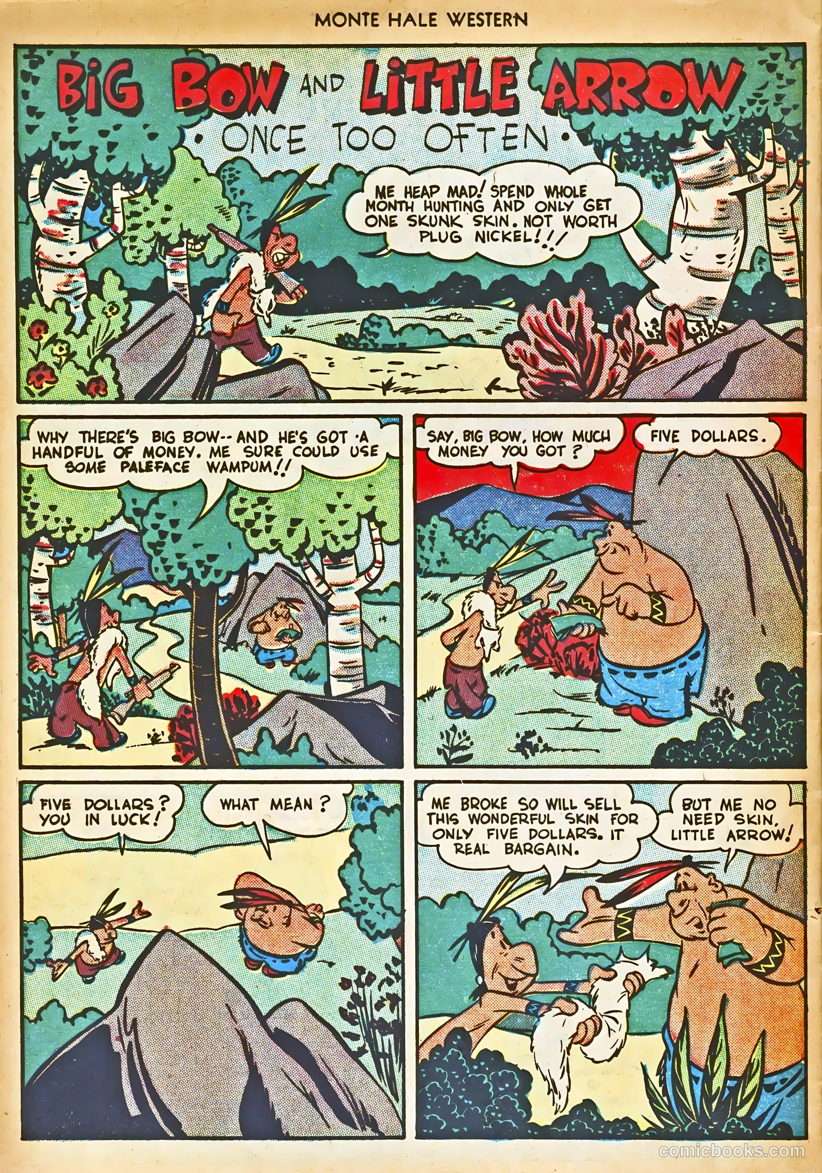 Monte Hale Western #30 (1948) — page 36 of 52