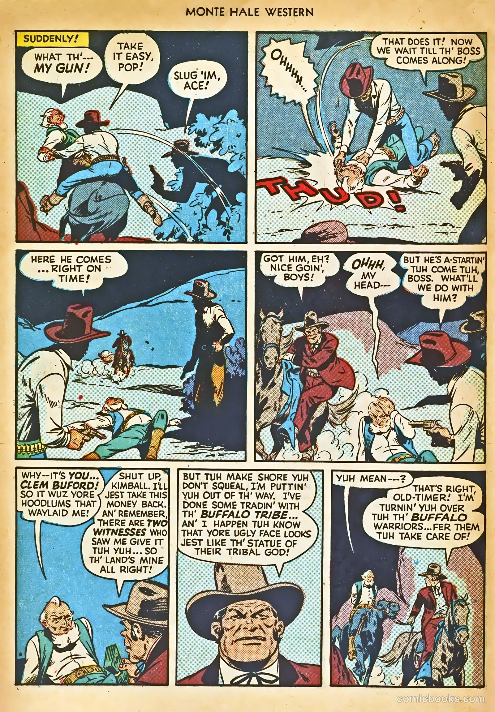 Monte Hale Western #30 (1948) — page 44 of 52