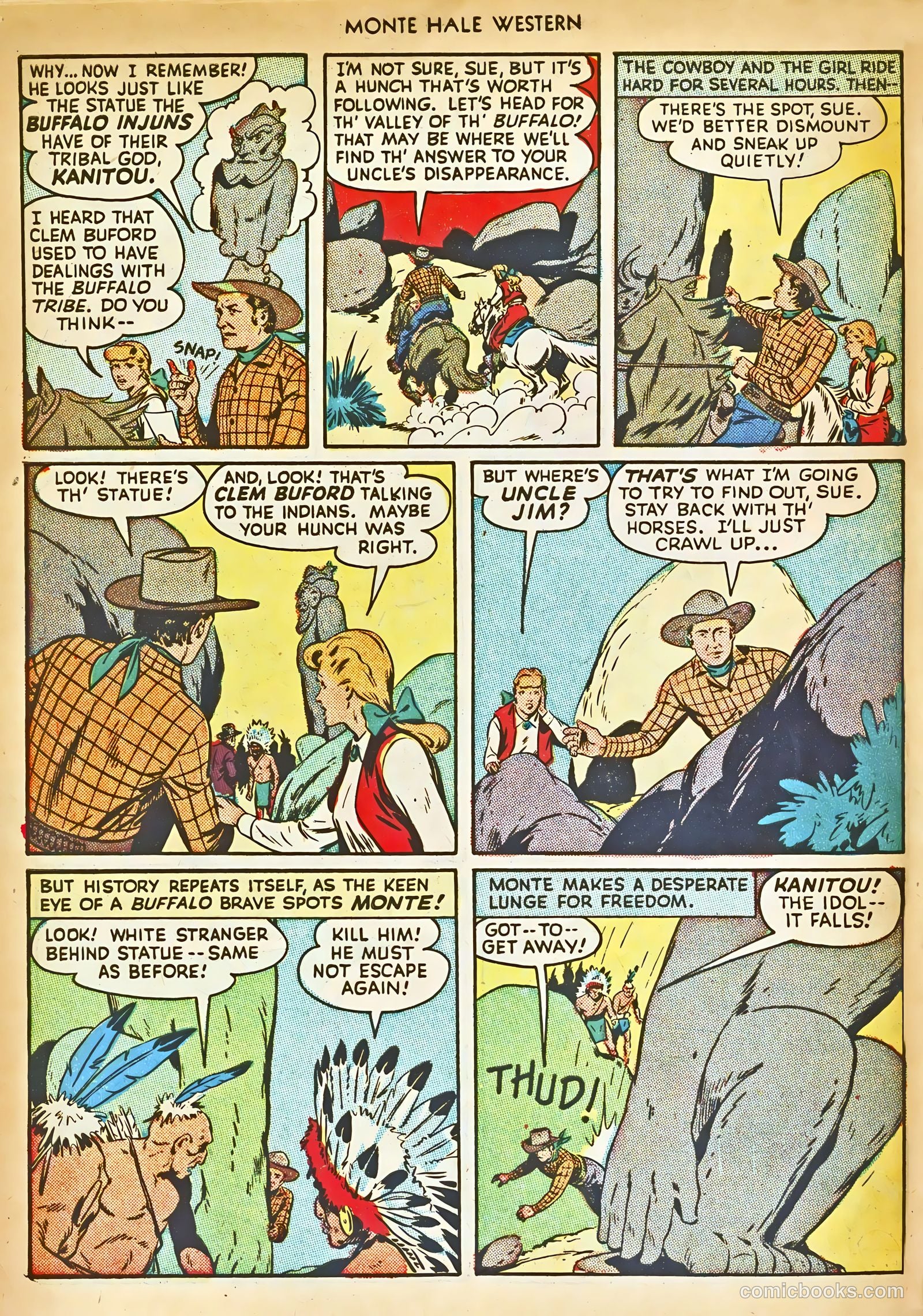 Monte Hale Western #30 (1948) — page 46 of 52